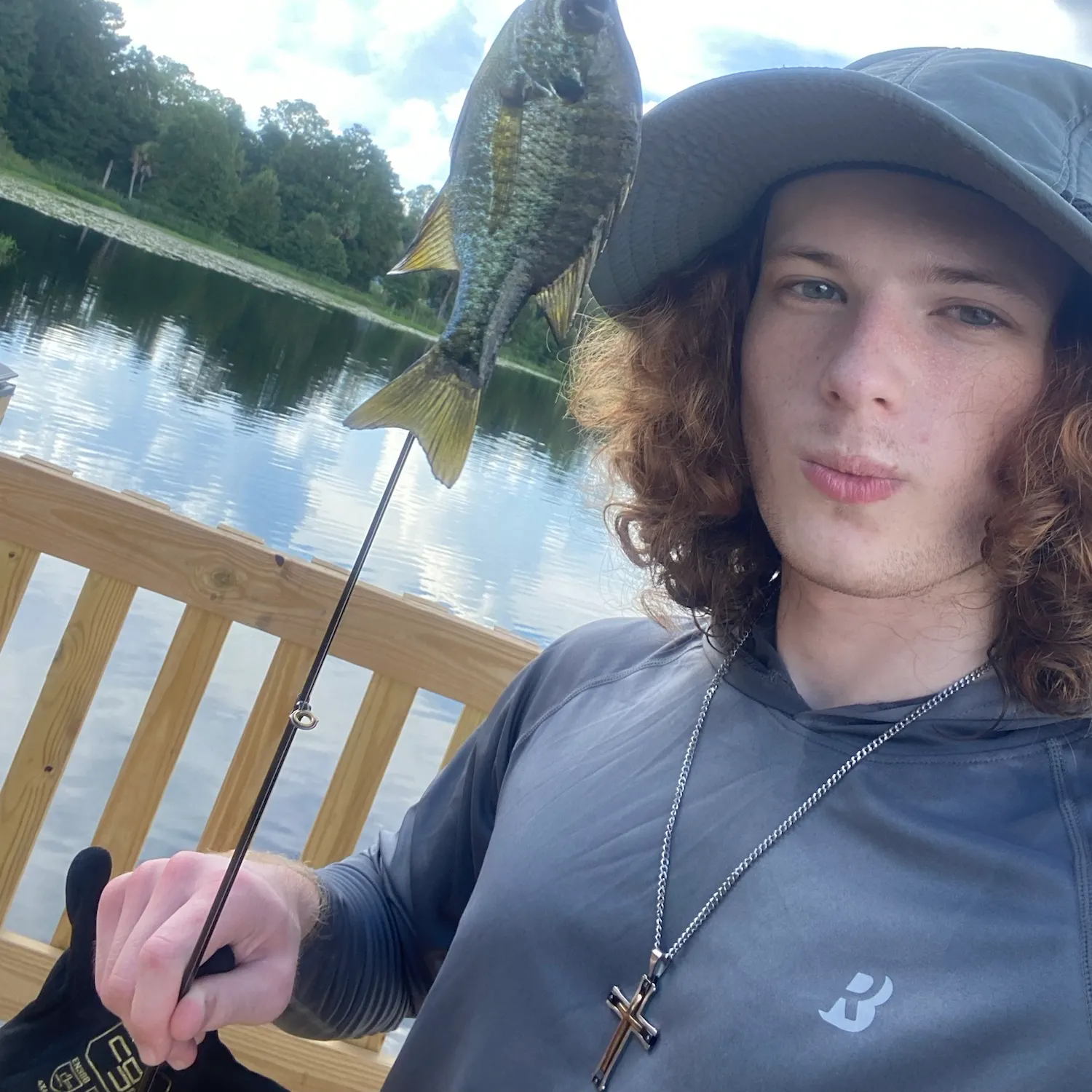 Bluegill caught on Fishbrain