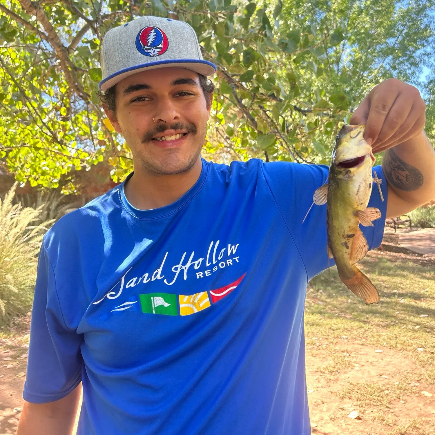 Black bullhead caught on Fishbrain