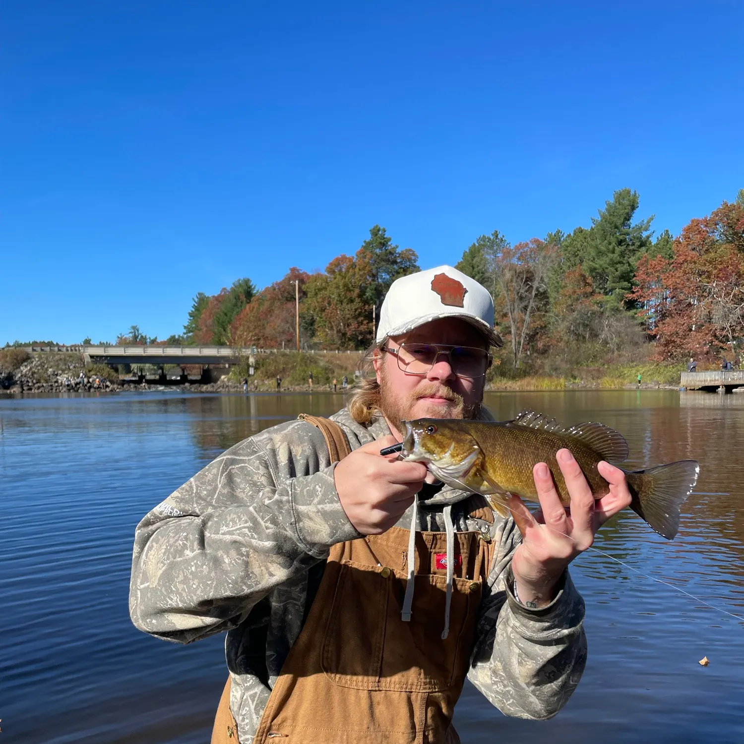 Smallmouth bass caught on Fishbrain