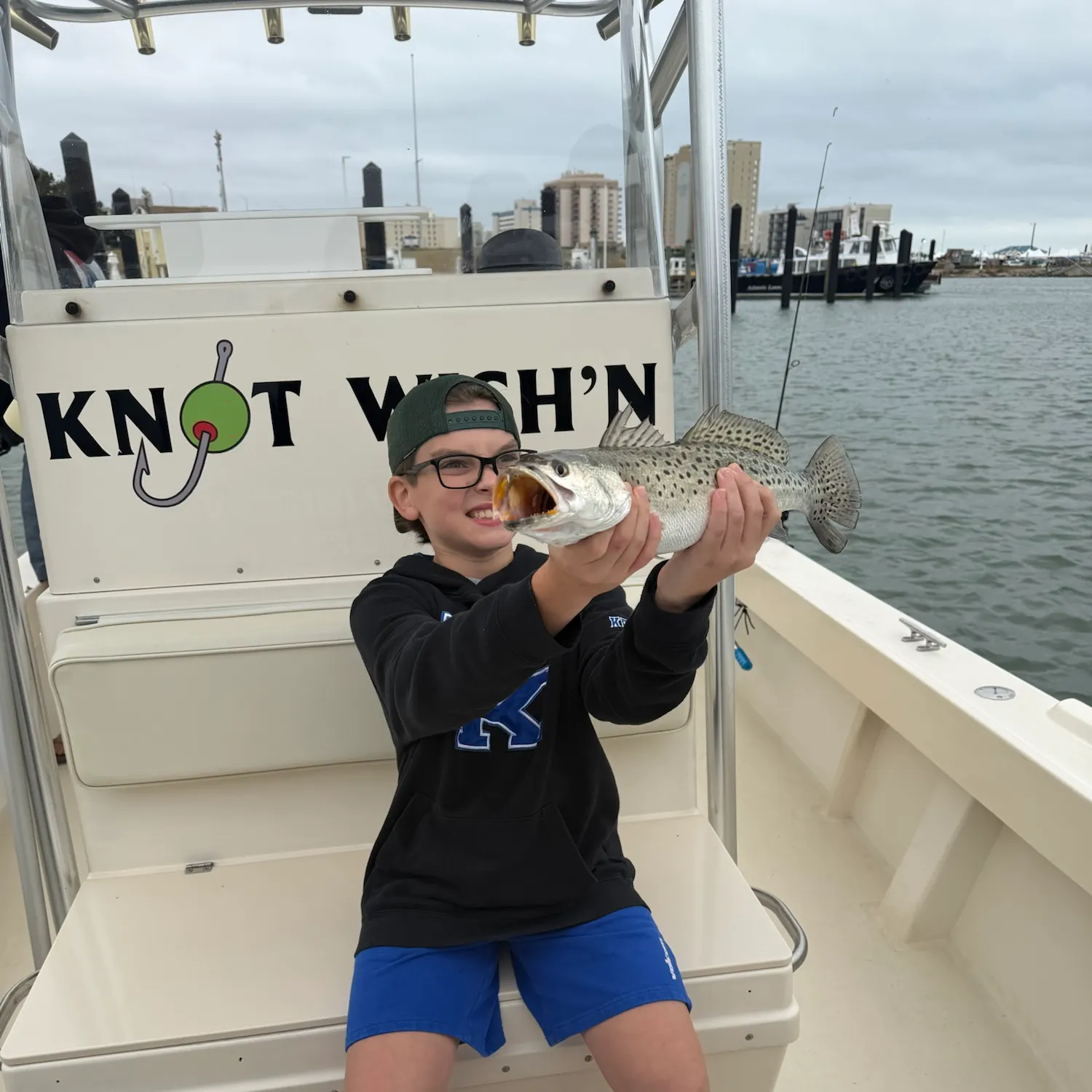 Spotted seatrout caught on Fishbrain