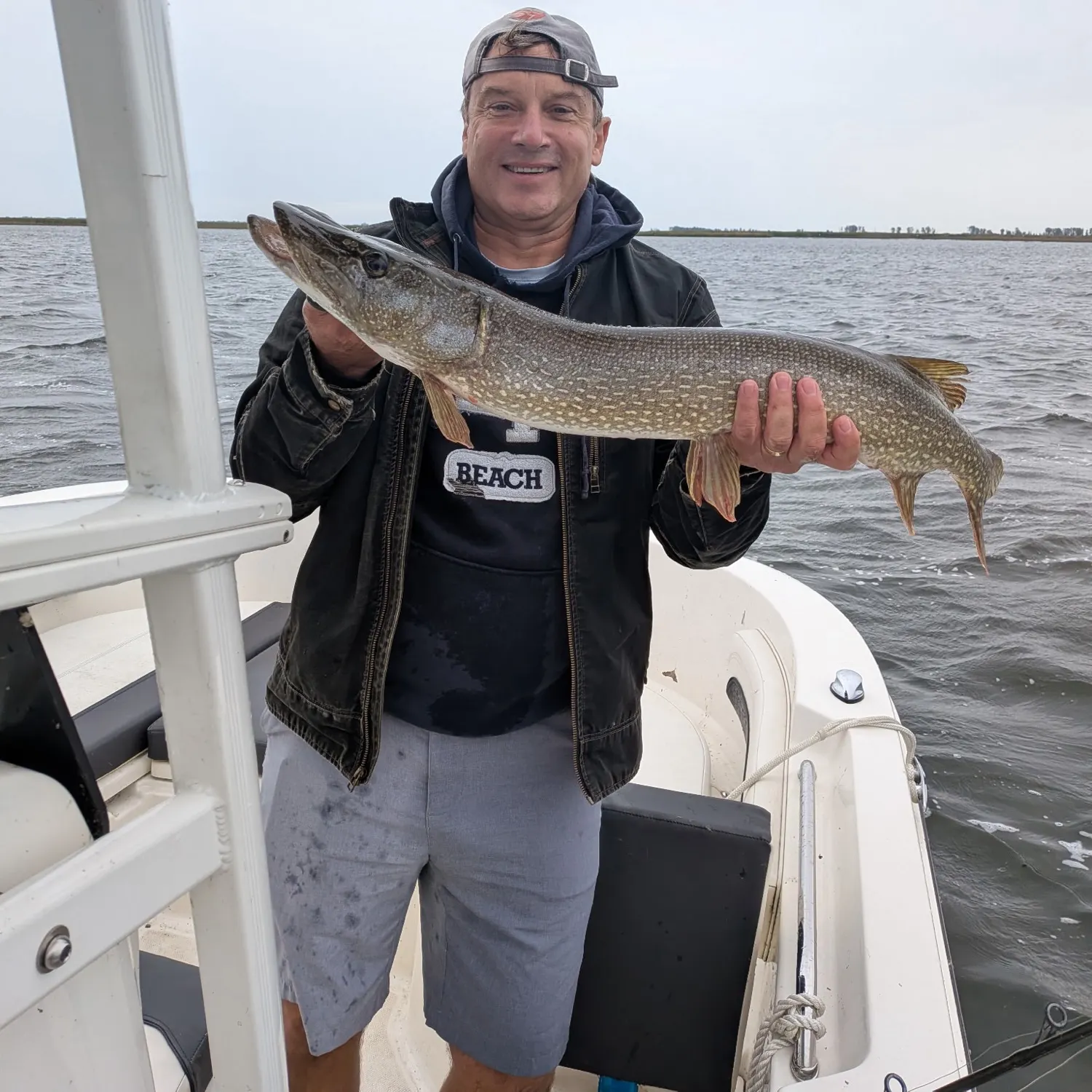 Northern pike caught on Fishbrain