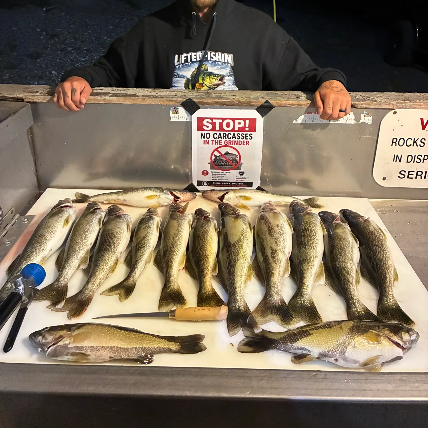 recently logged catches