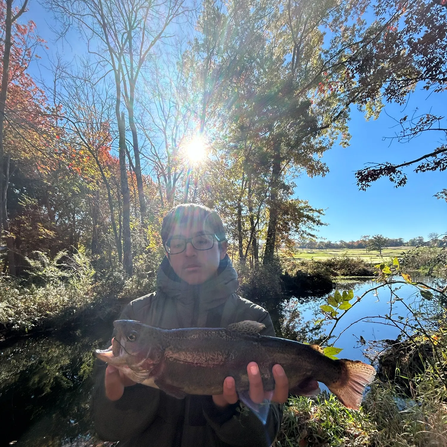Rainbow trout caught on Fishbrain