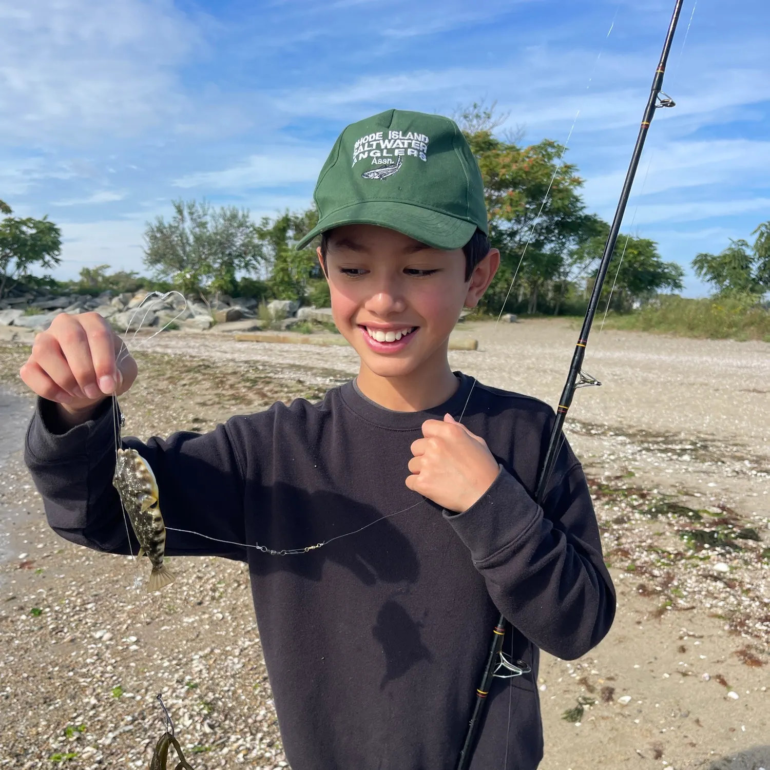 Northern puffer caught on Fishbrain