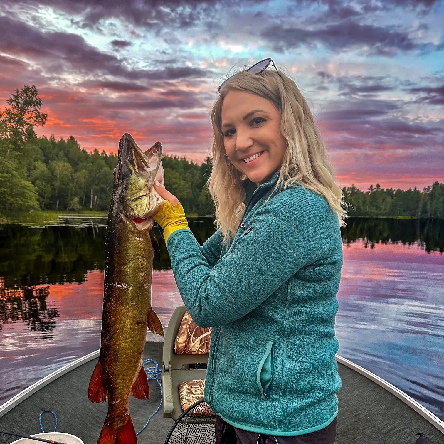 The most recent Muskellunge catches on Fishbrain