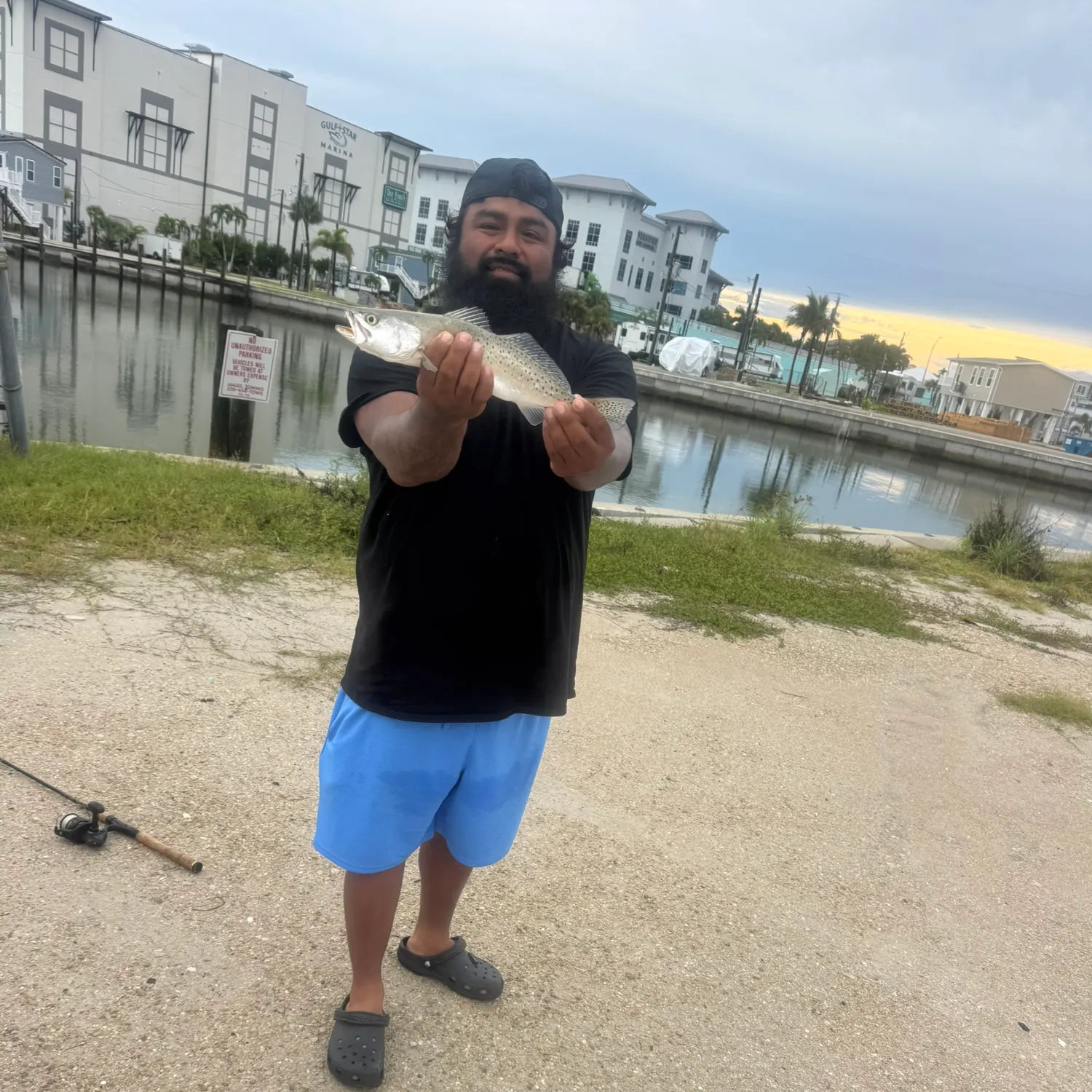 Spotted seatrout caught on Fishbrain