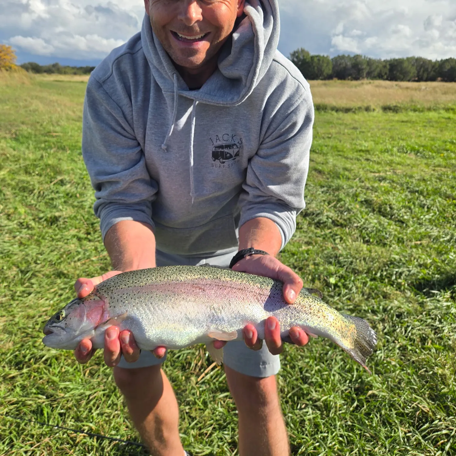 Rainbow trout caught on Fishbrain