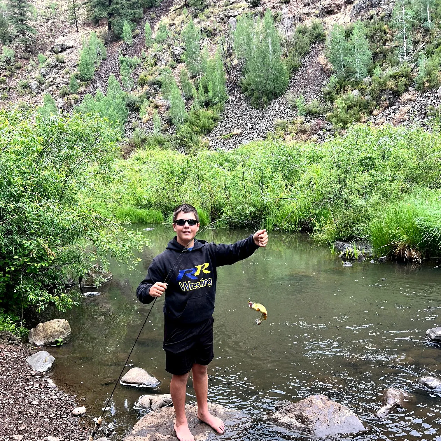 The most recent Apache trout catches on Fishbrain