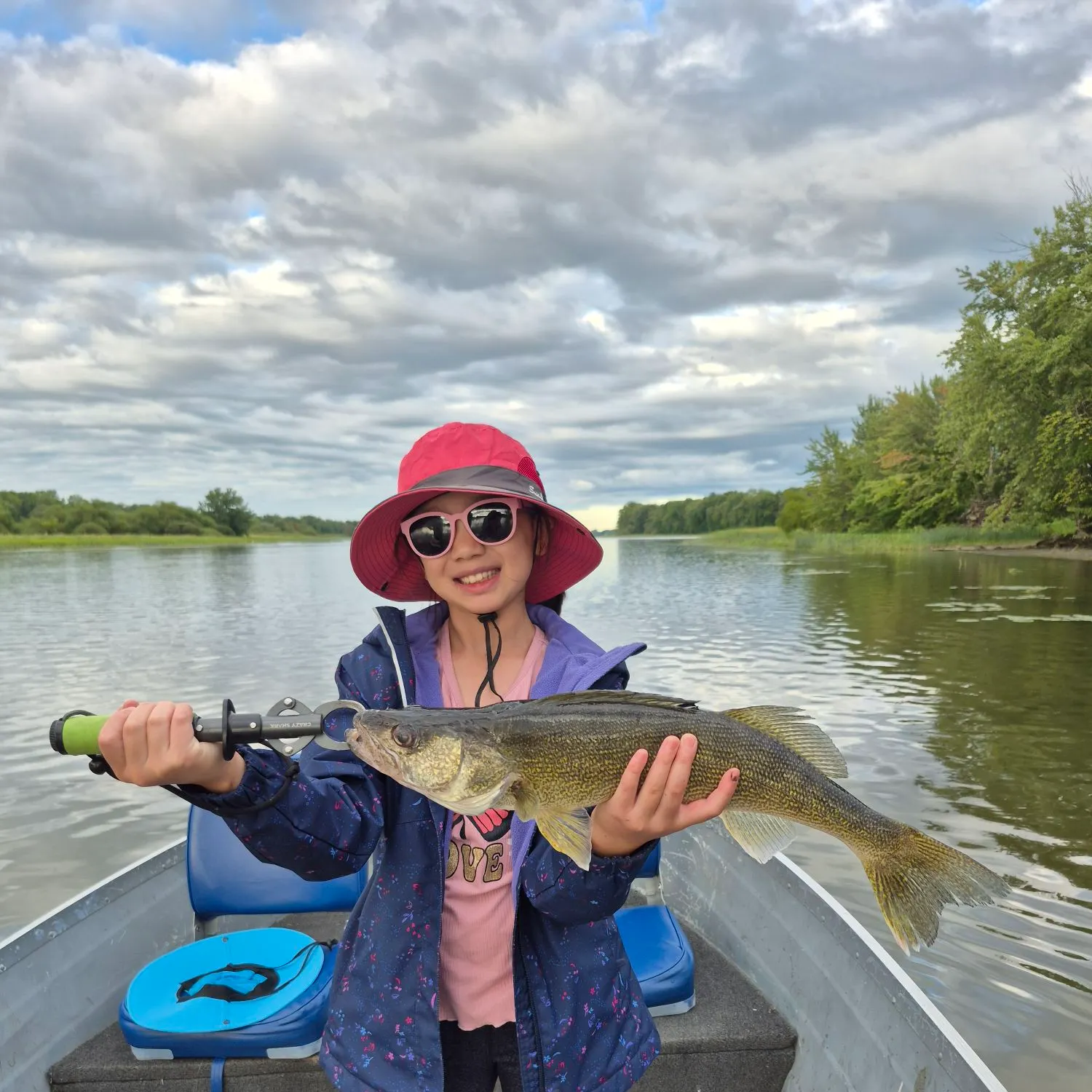 Walleye caught on Fishbrain