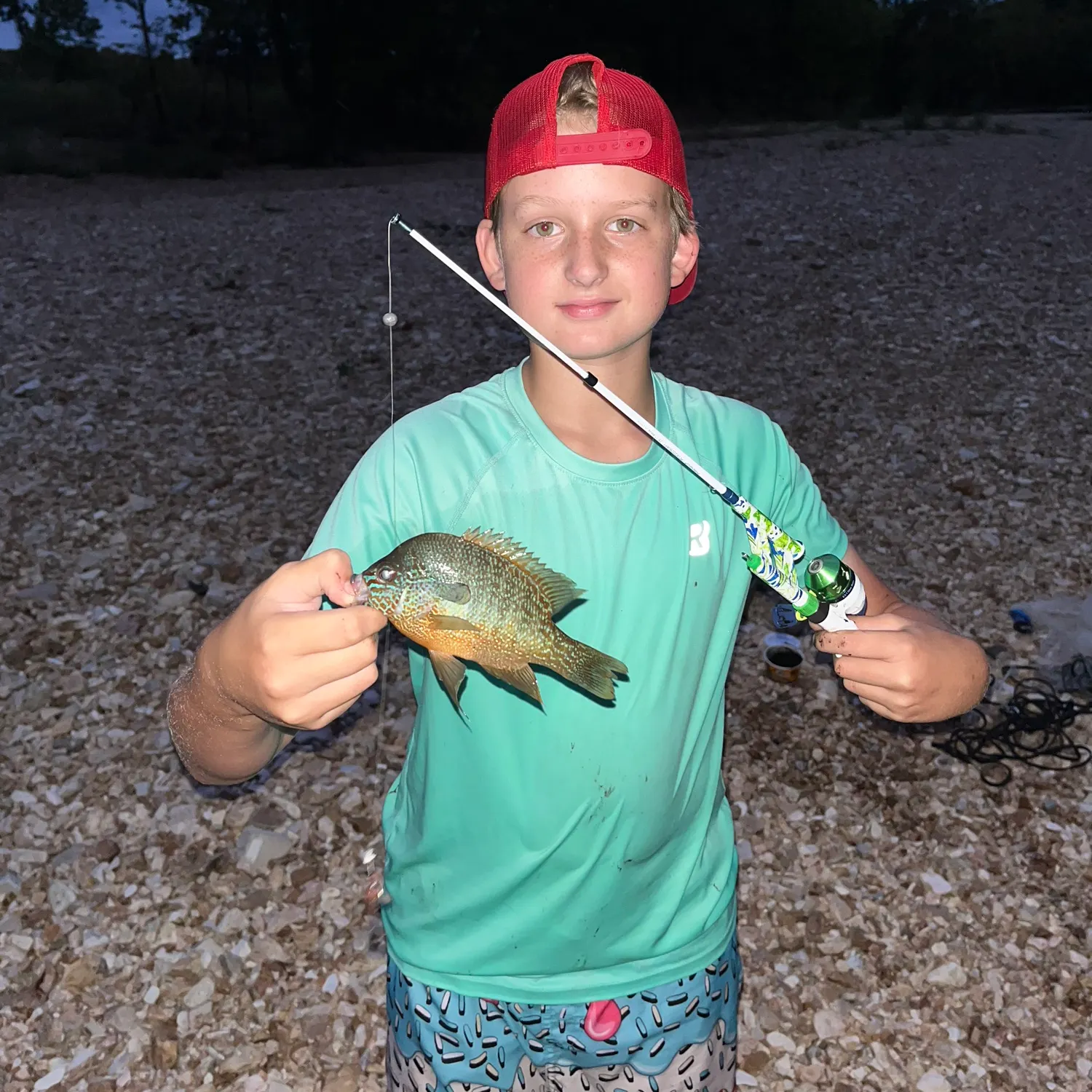 Bluegill caught on Fishbrain