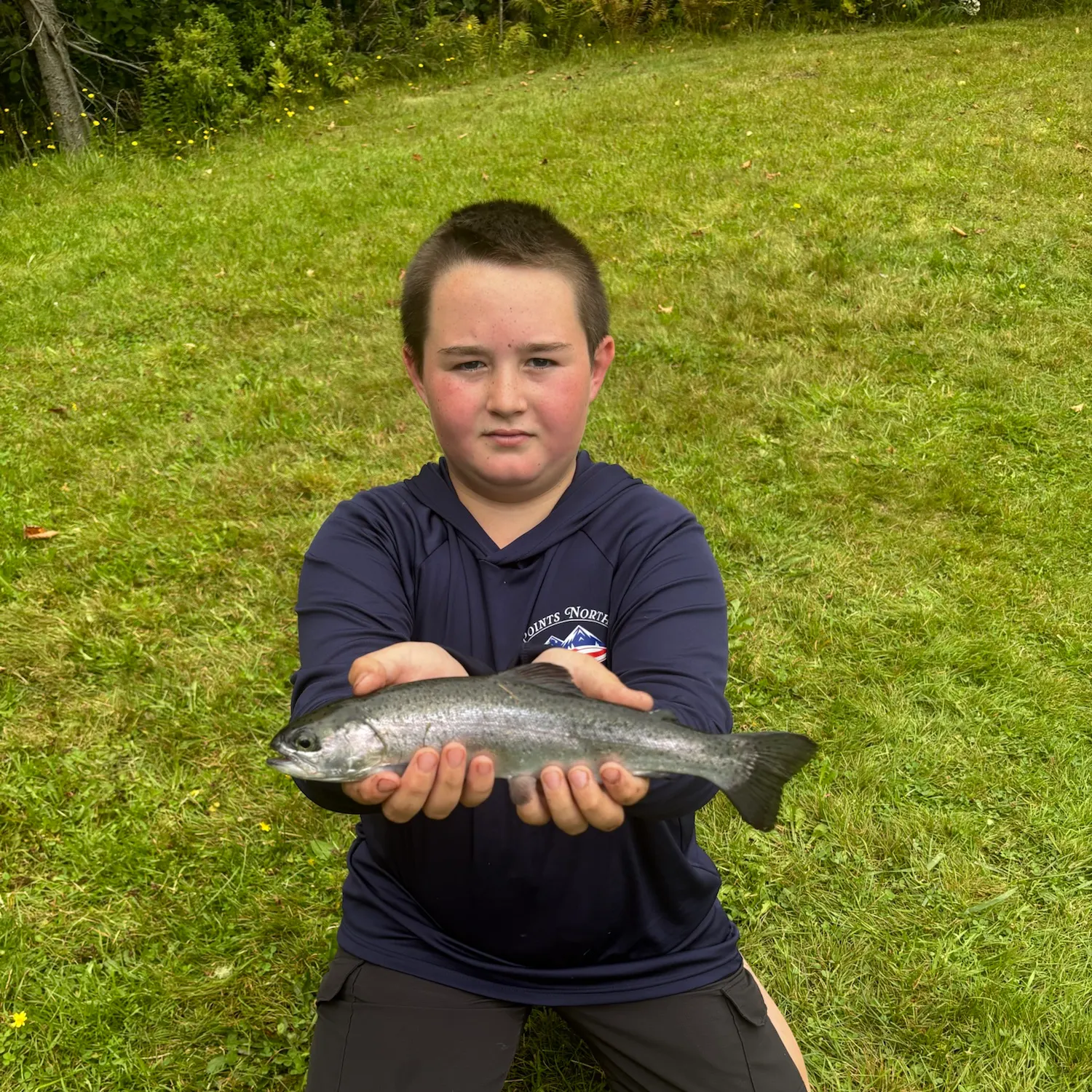 Rainbow trout caught on Fishbrain