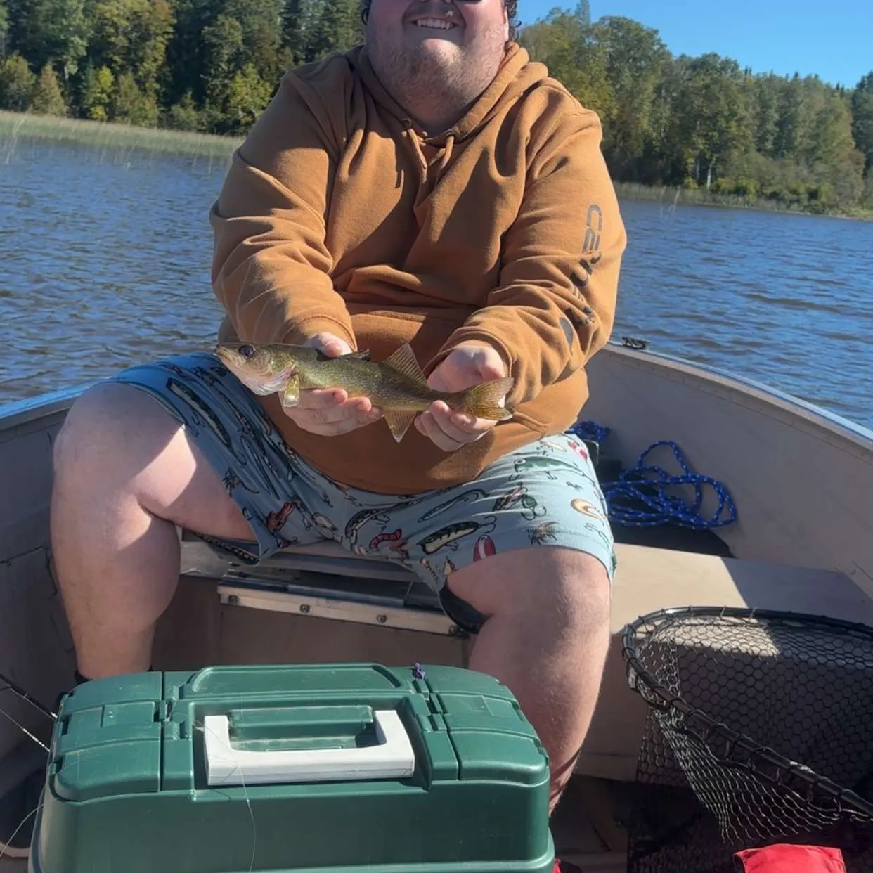 Walleye caught on Fishbrain