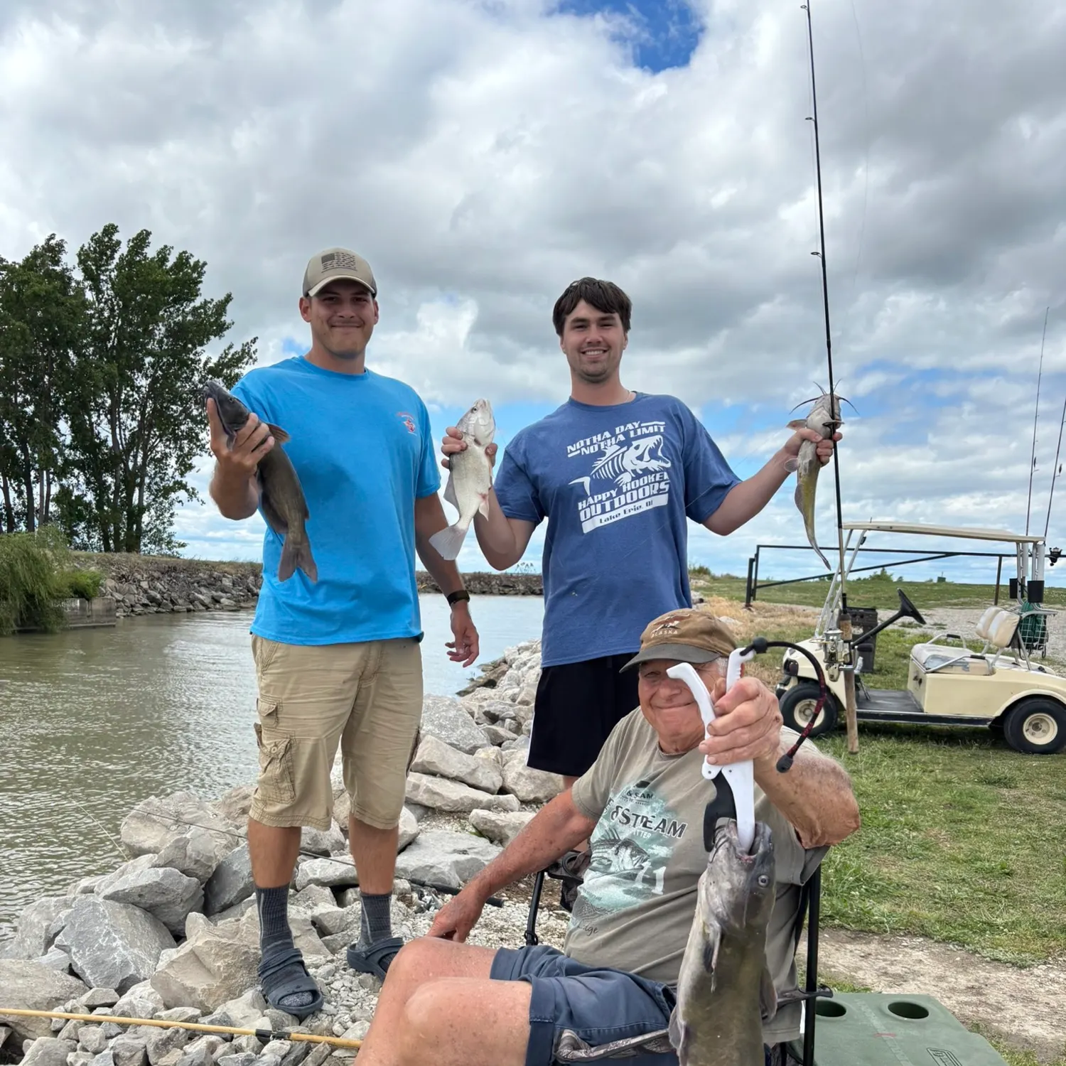 Channel catfish caught on Fishbrain