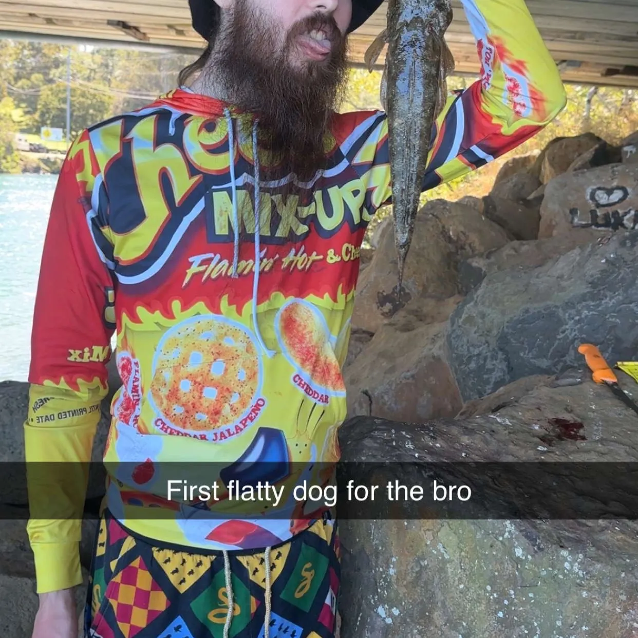 Dusky flathead caught on Fishbrain