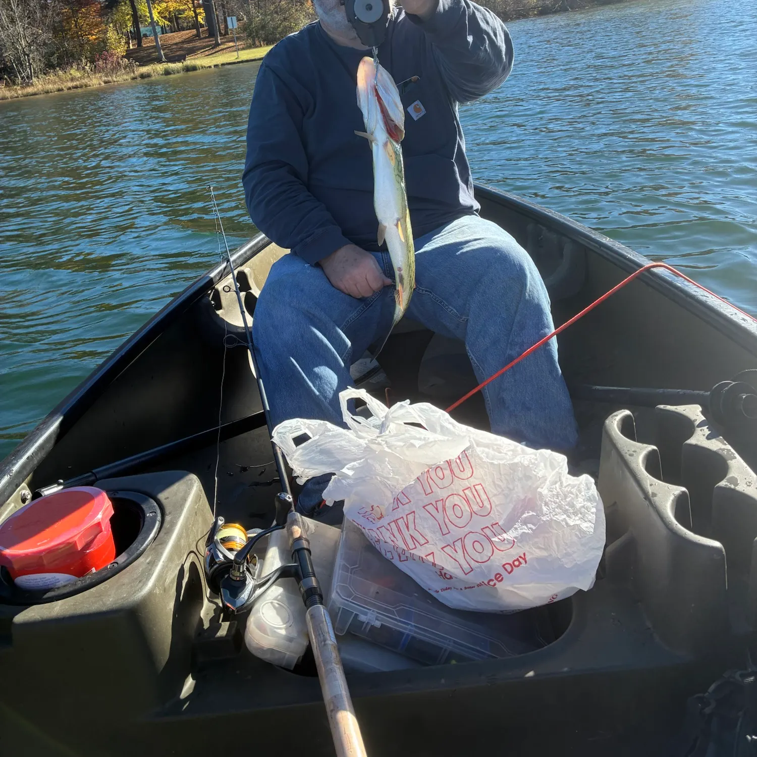 Northern pike caught on Fishbrain