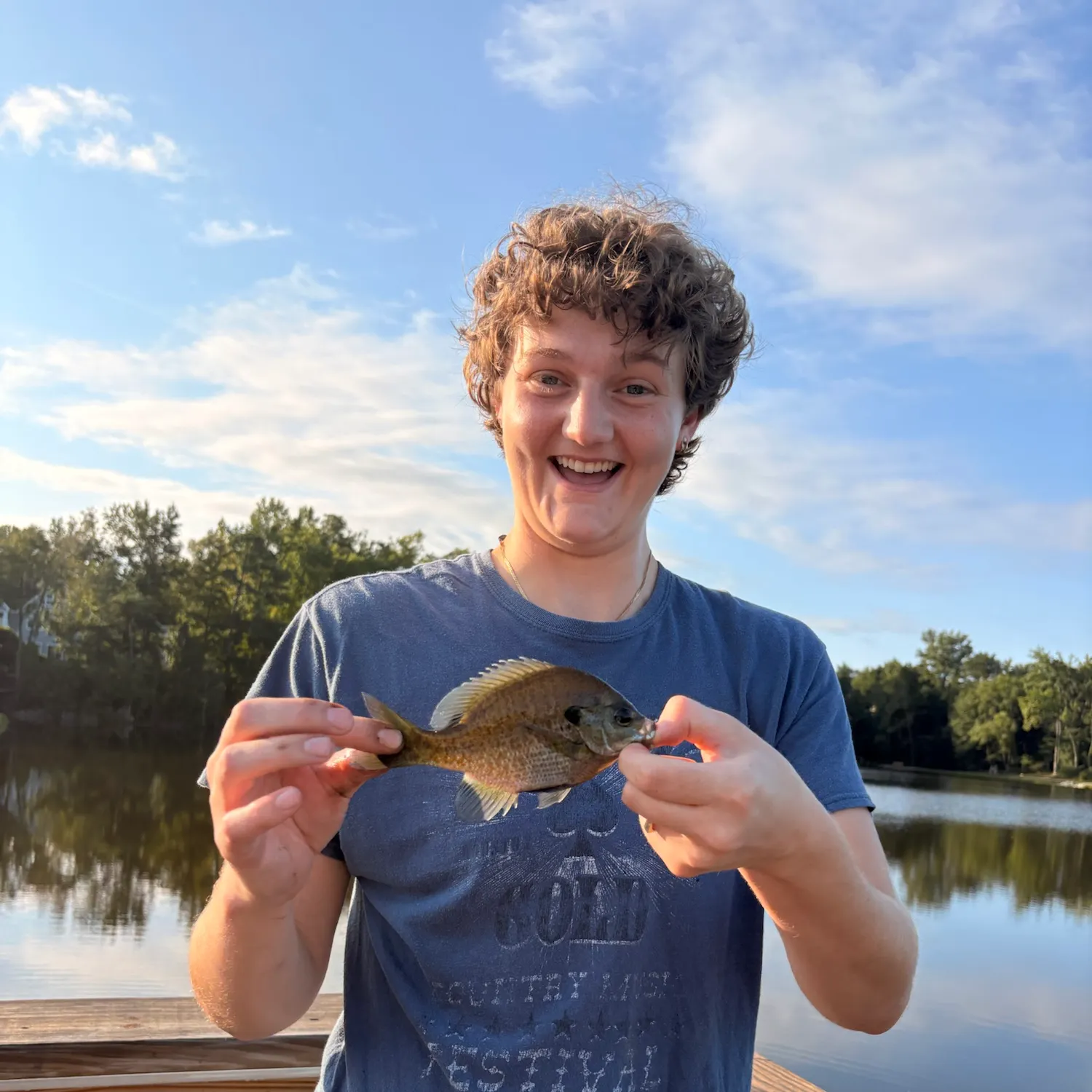 Bluegill caught on Fishbrain