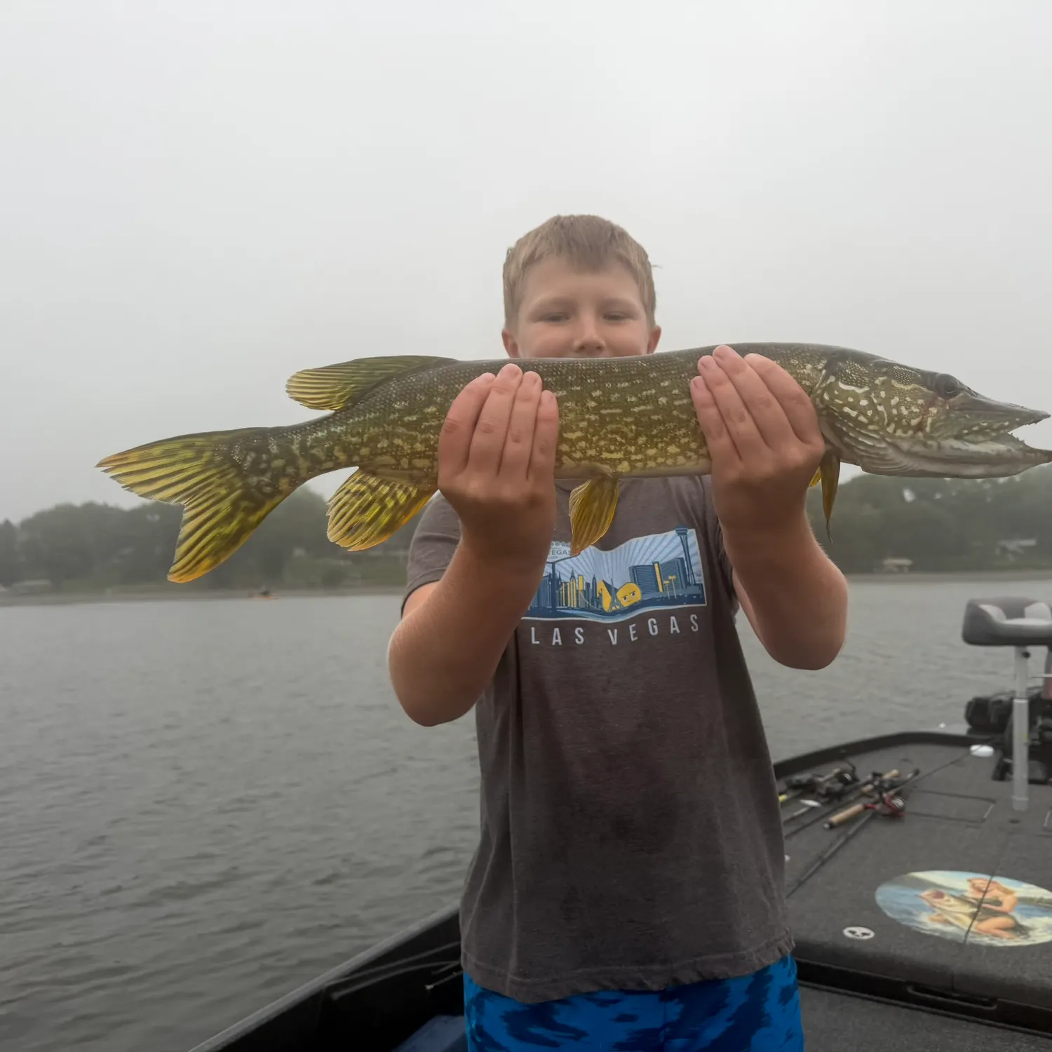 Northern pike caught on Fishbrain