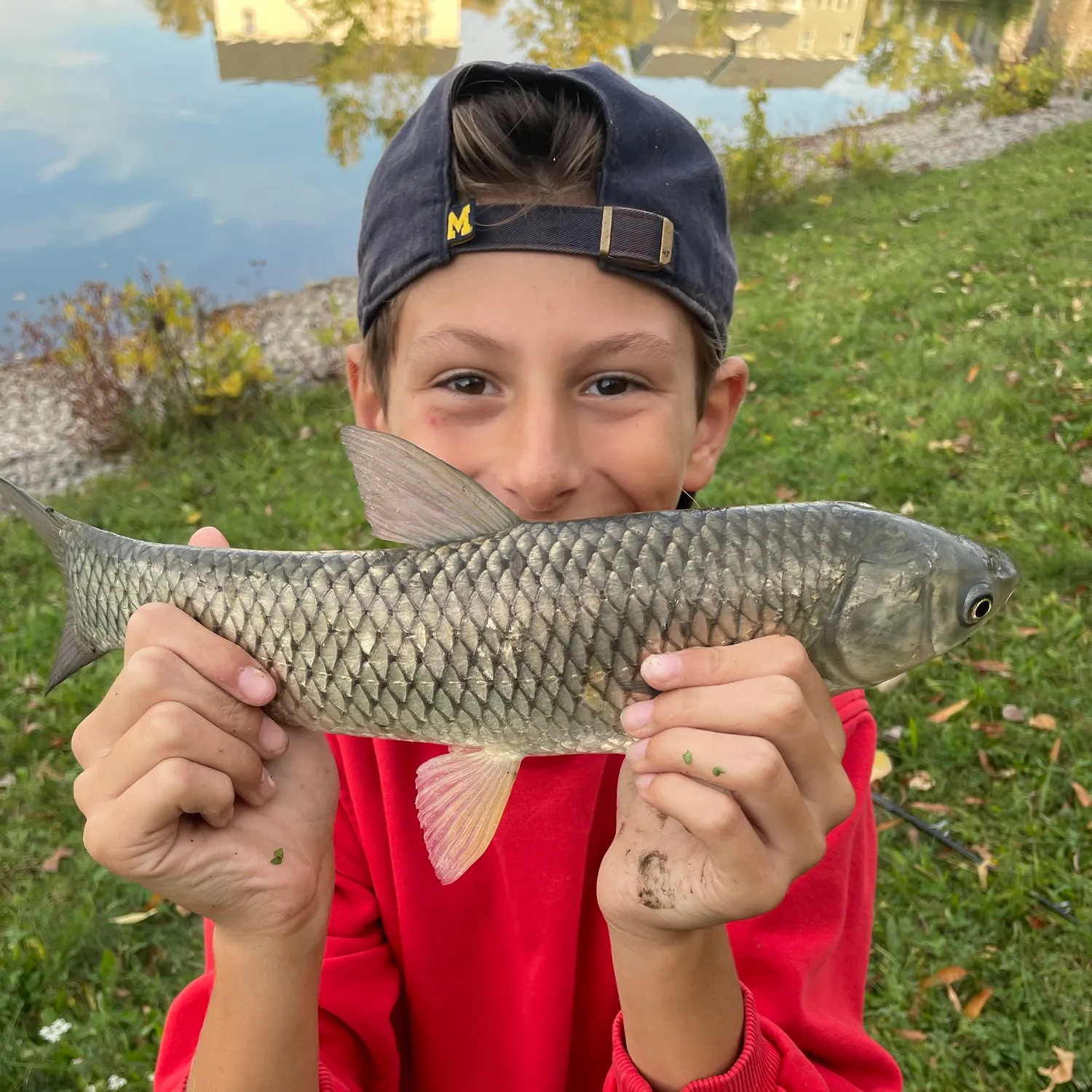 Grass carp caught on Fishbrain