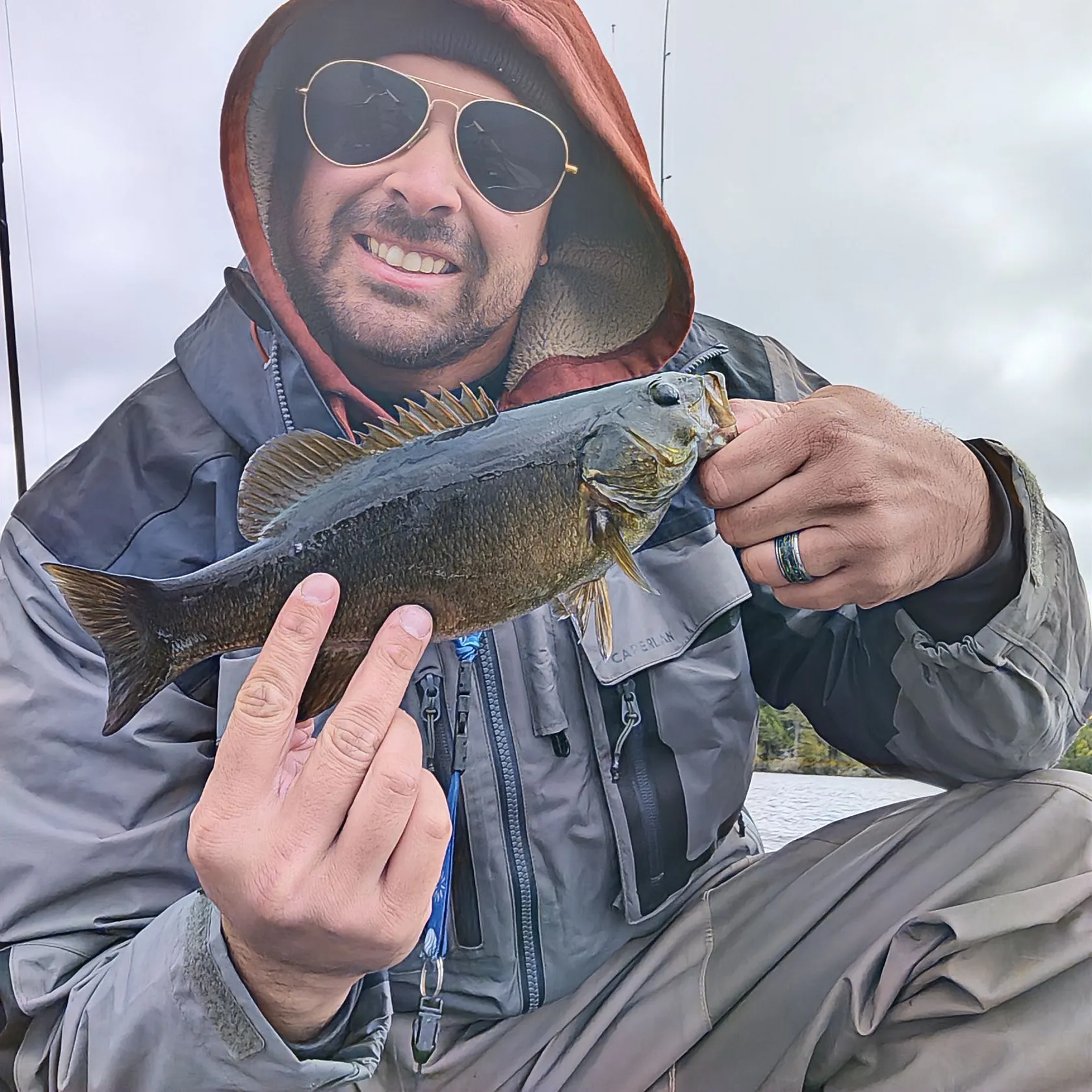 Smallmouth bass caught on Fishbrain