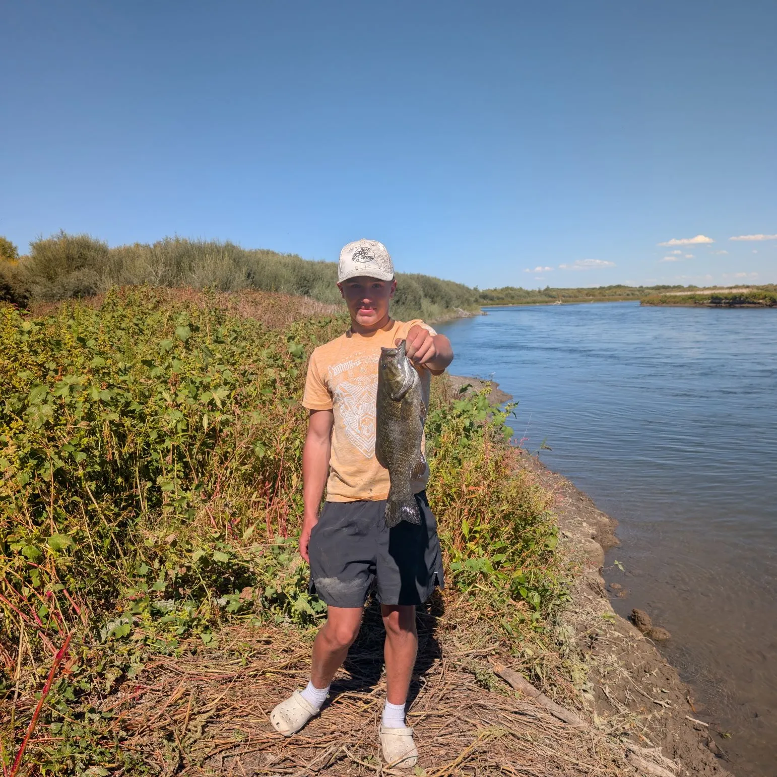Smallmouth bass caught on Fishbrain