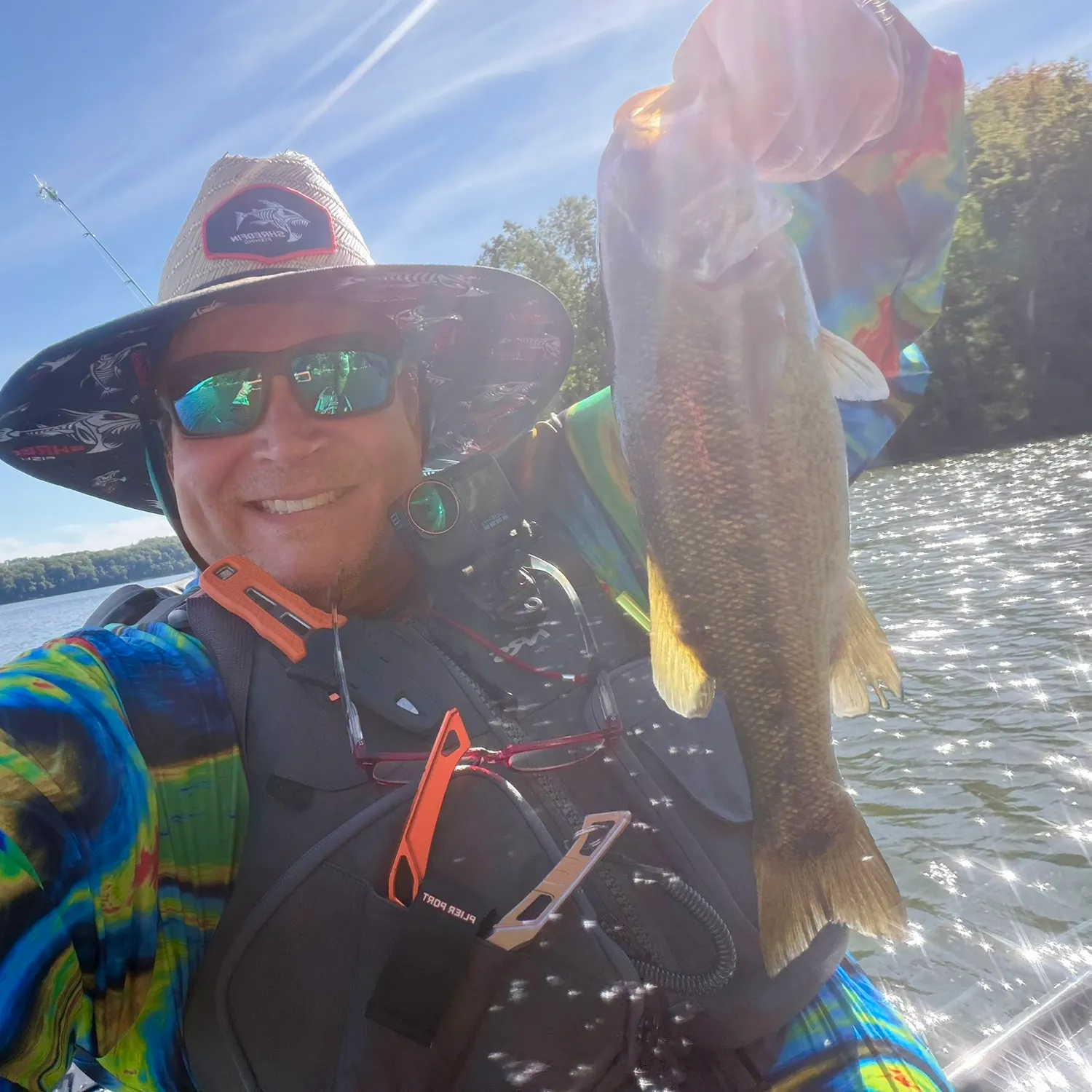 Smallmouth bass caught on Fishbrain