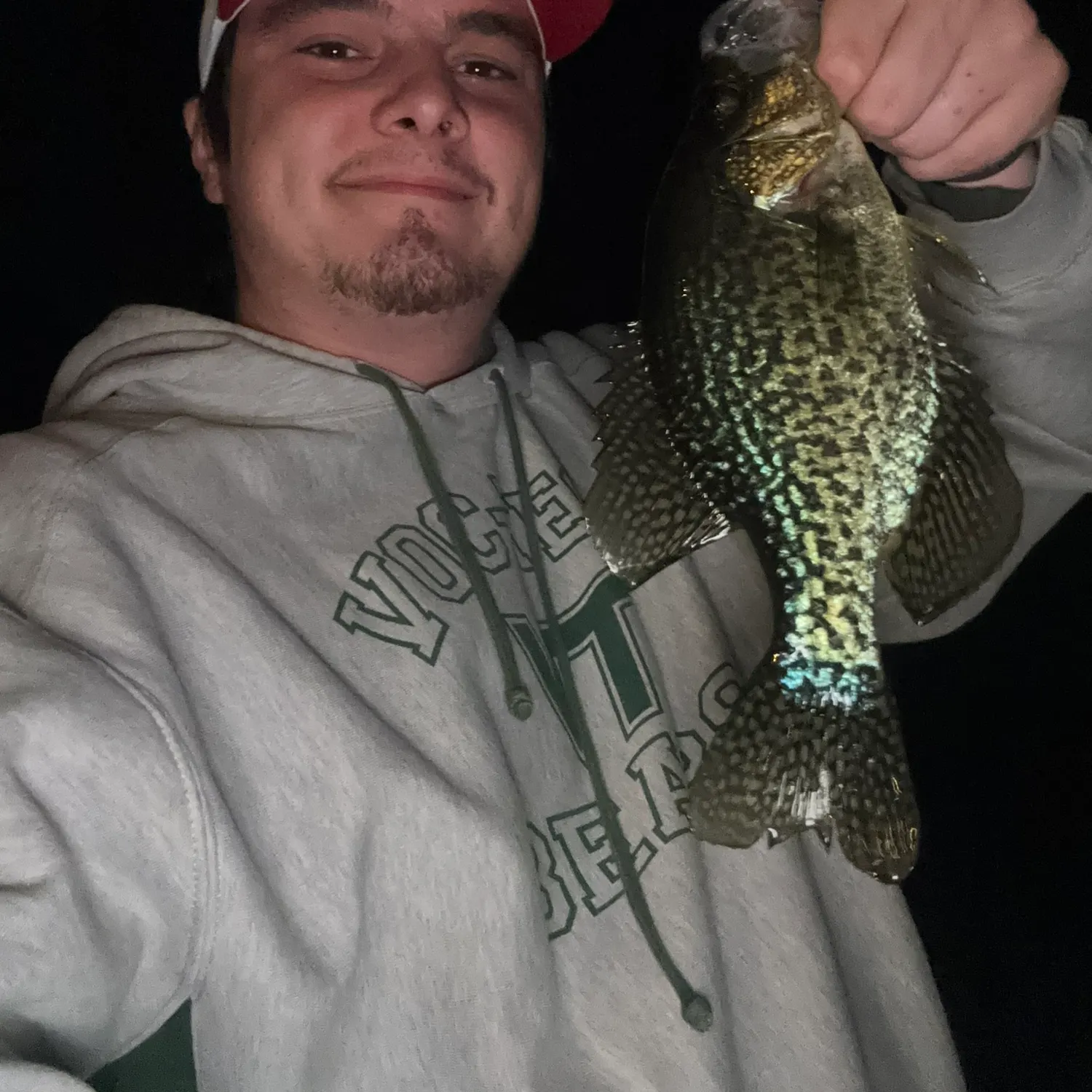 Black crappie caught on Fishbrain