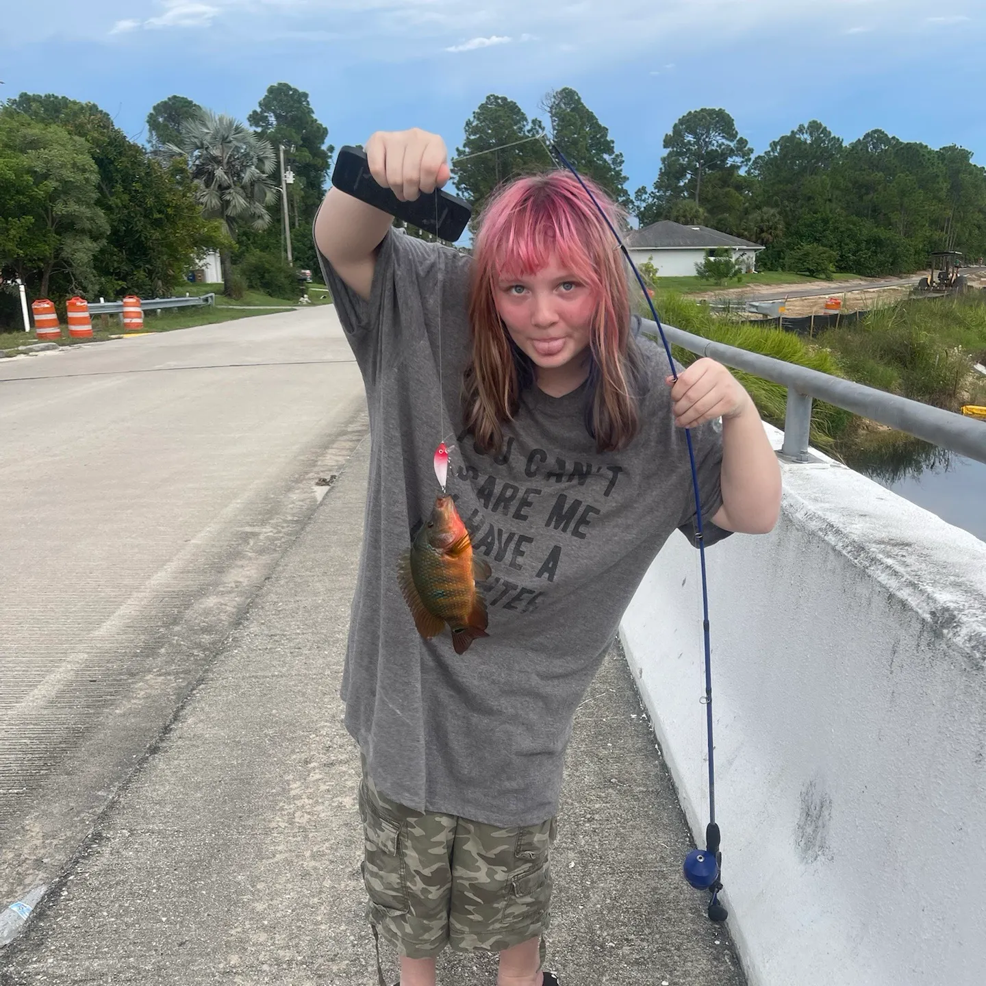 Mayan cichlid caught on Fishbrain