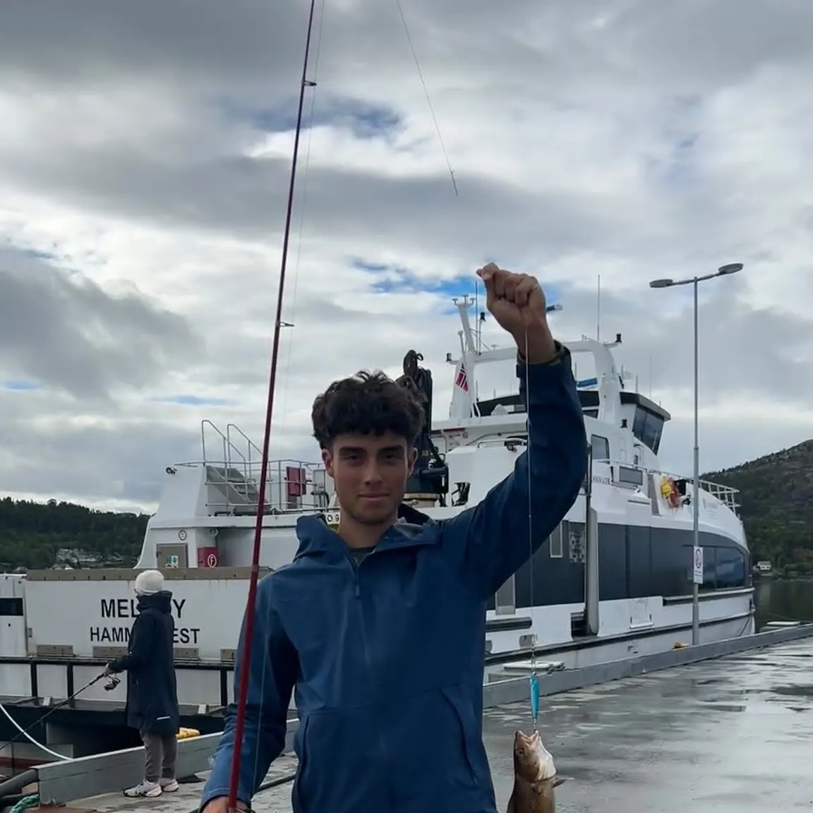 Atlantic cod caught on Fishbrain