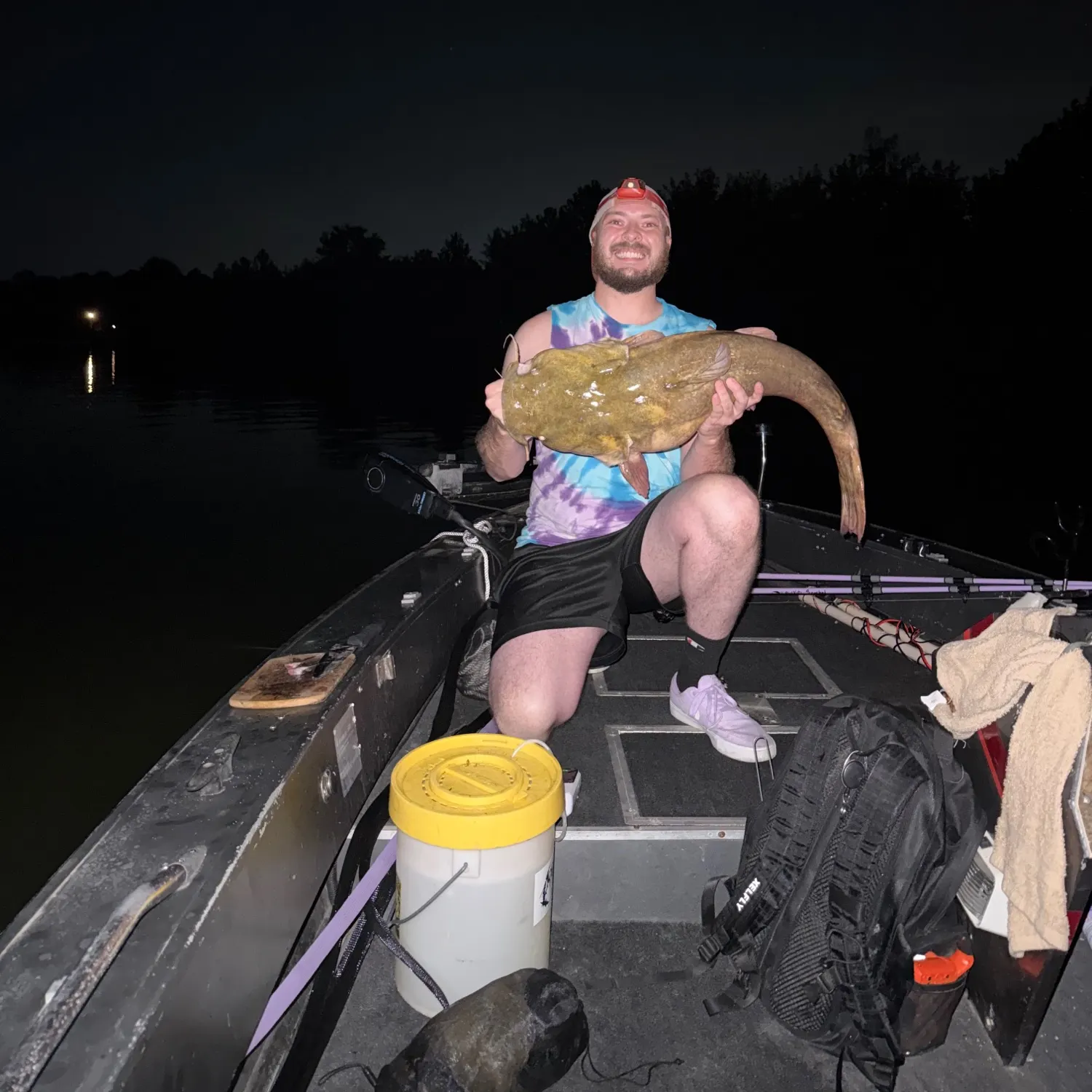 Flathead catfish caught on Fishbrain