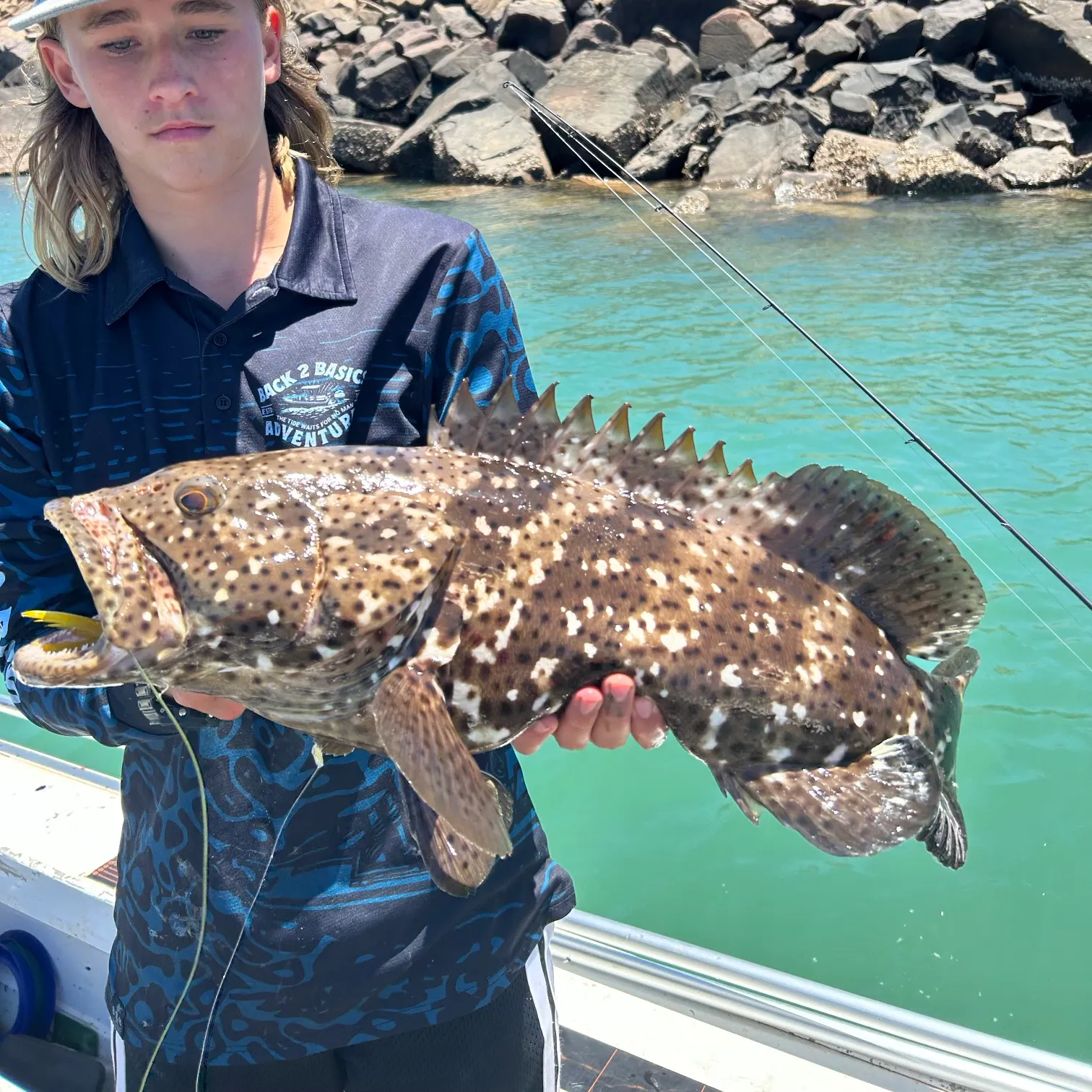 The most recent Orange-spotted grouper catches on Fishbrain