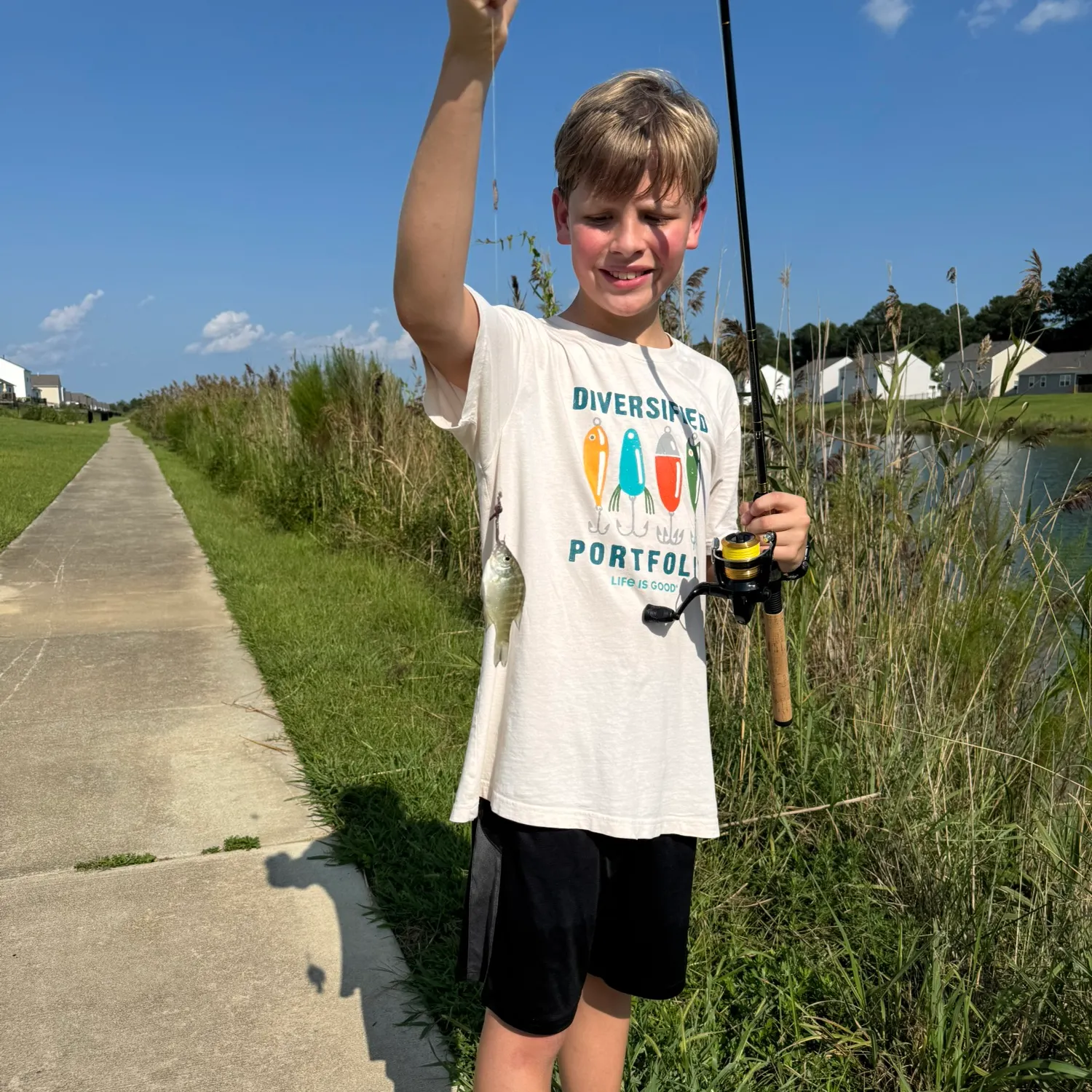 Bluegill caught on Fishbrain