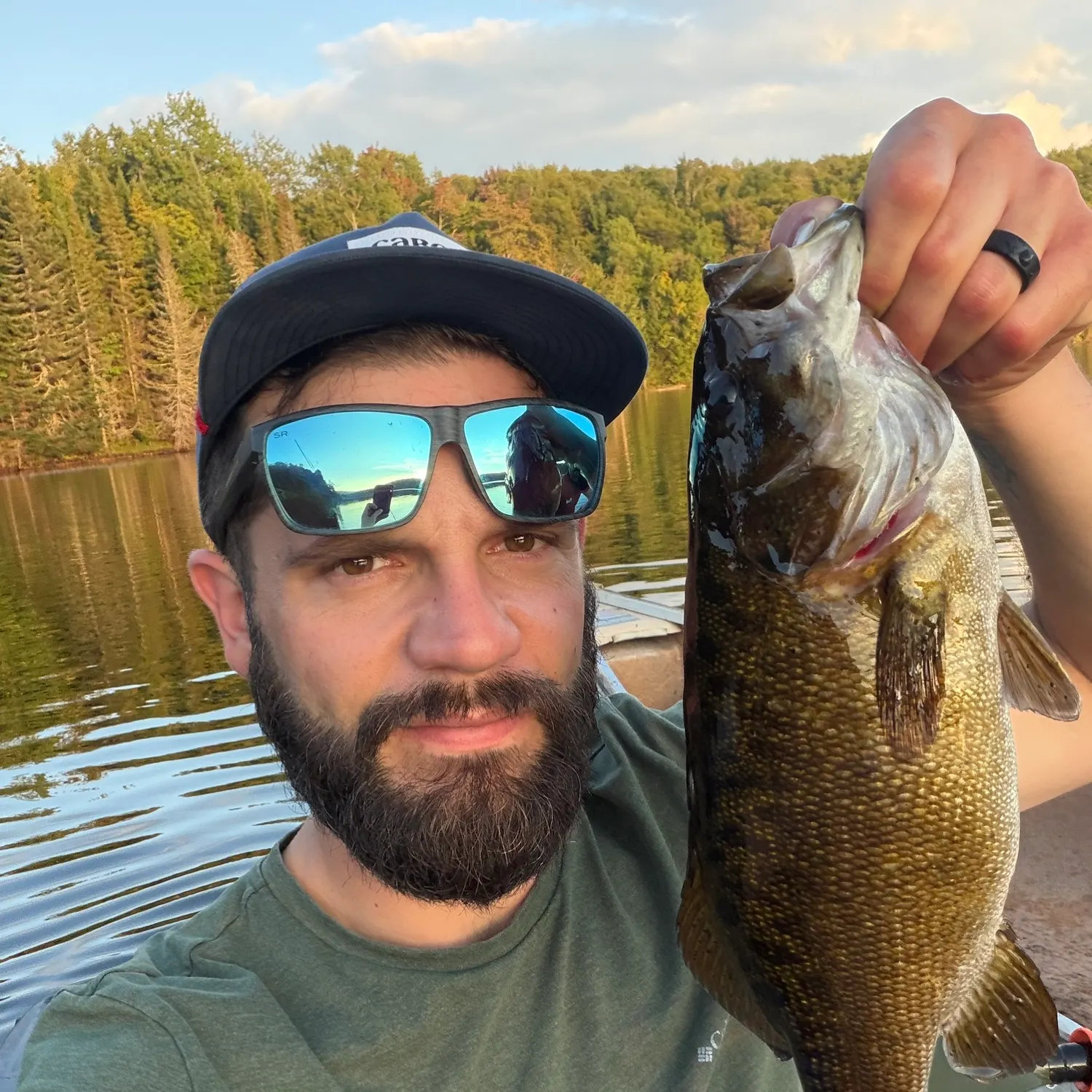 Smallmouth bass caught on Fishbrain