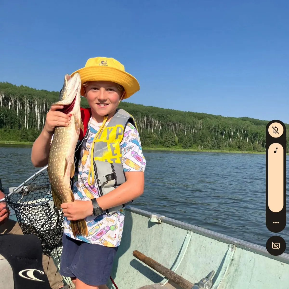Northern pike caught on Fishbrain