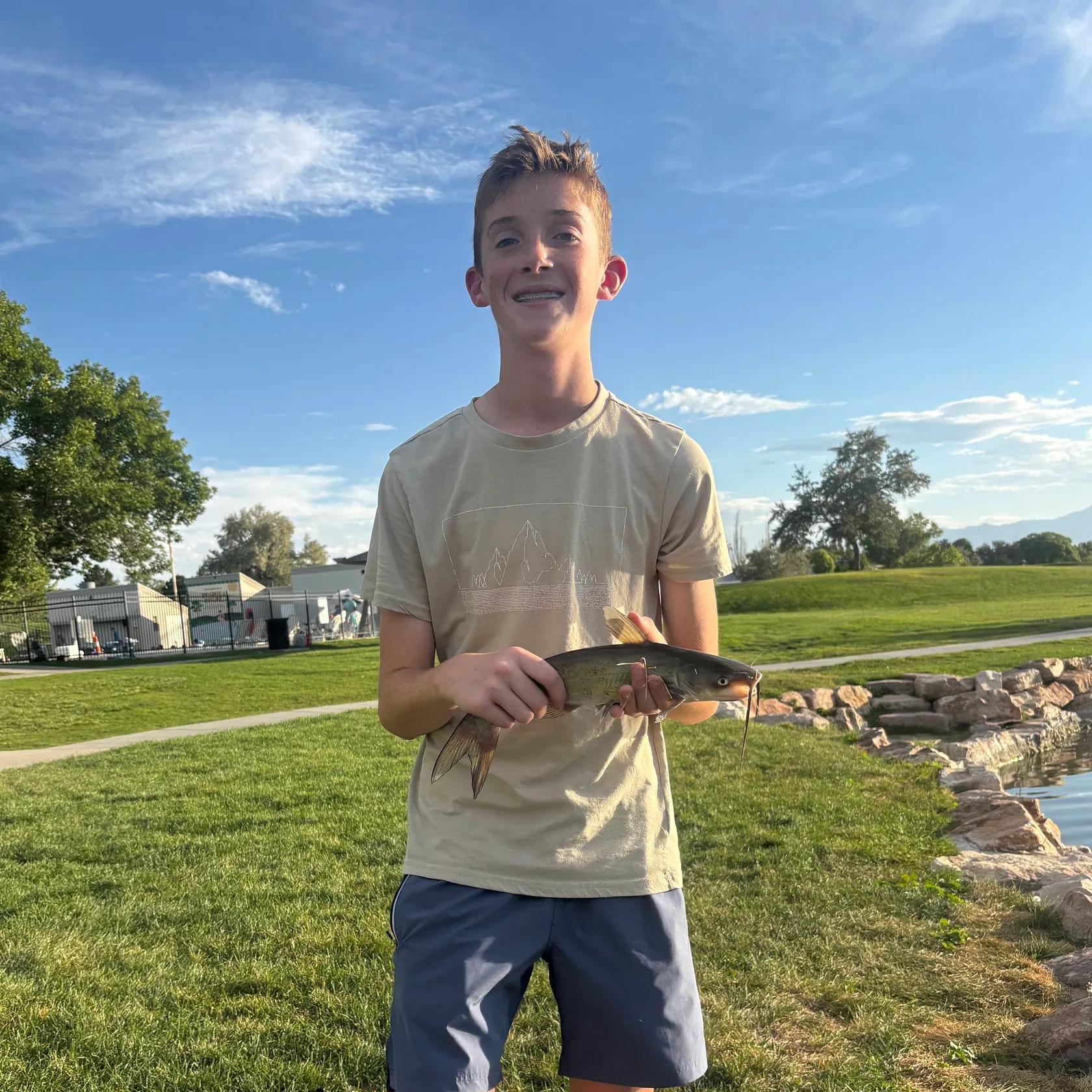 Channel catfish caught on Fishbrain