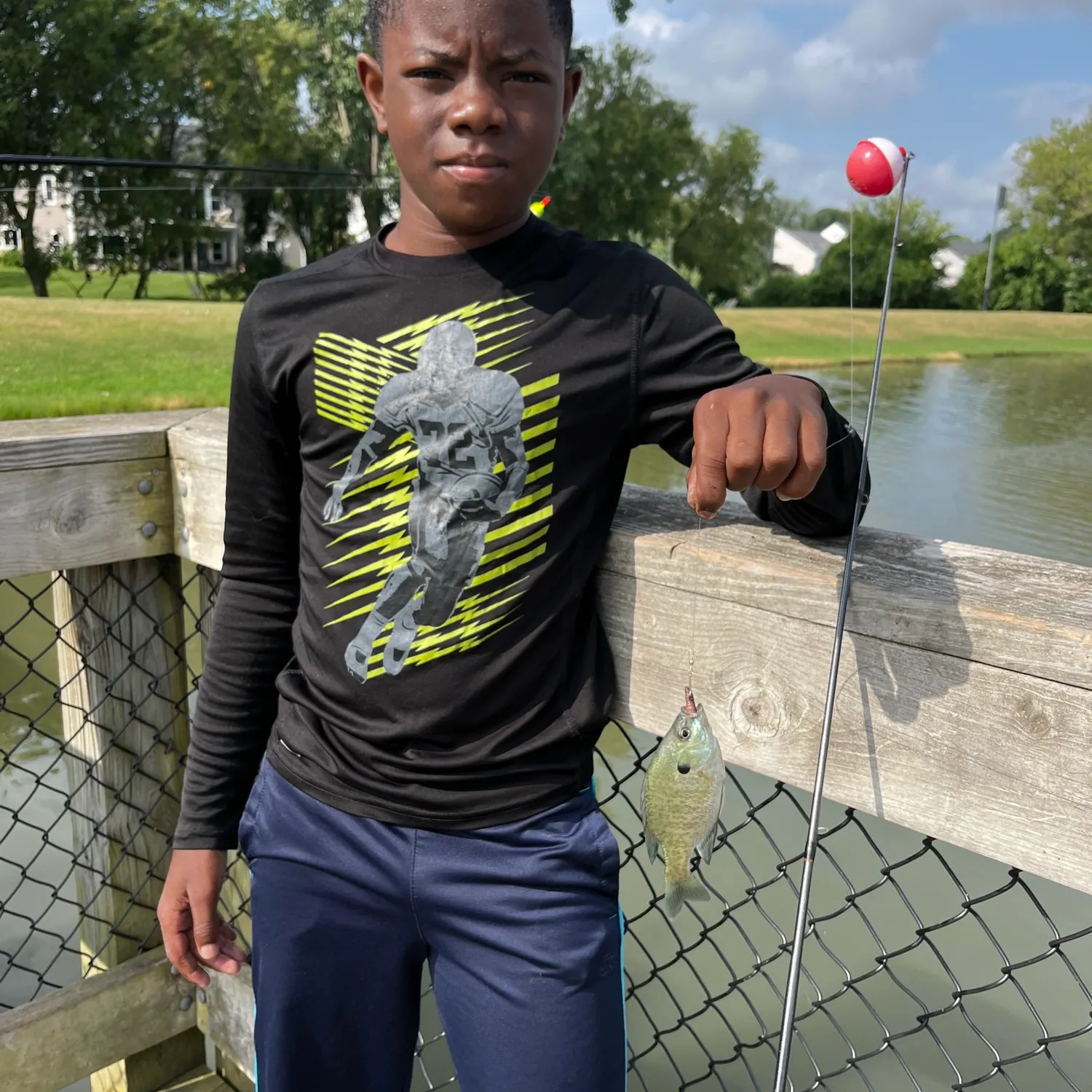 Bluegill caught on Fishbrain