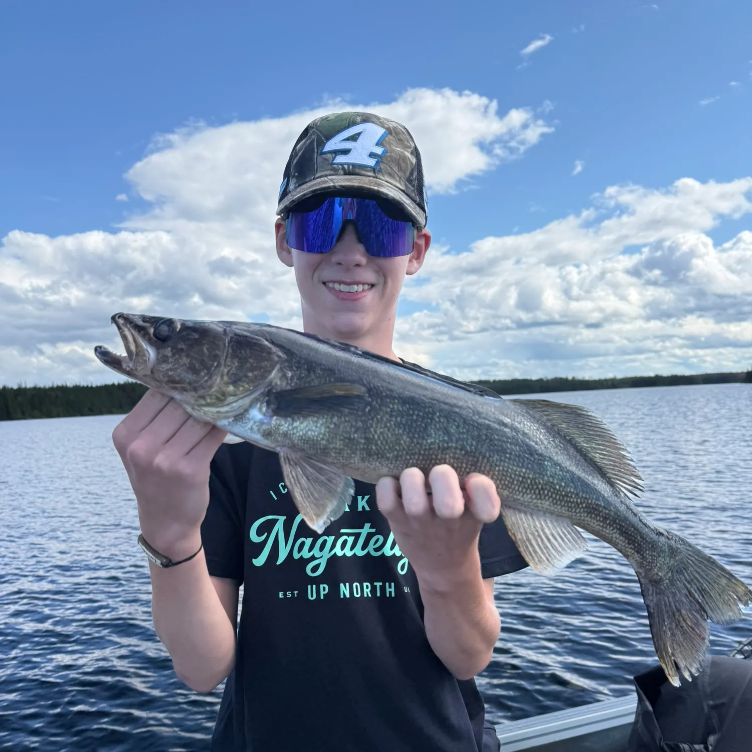 Walleye caught on Fishbrain