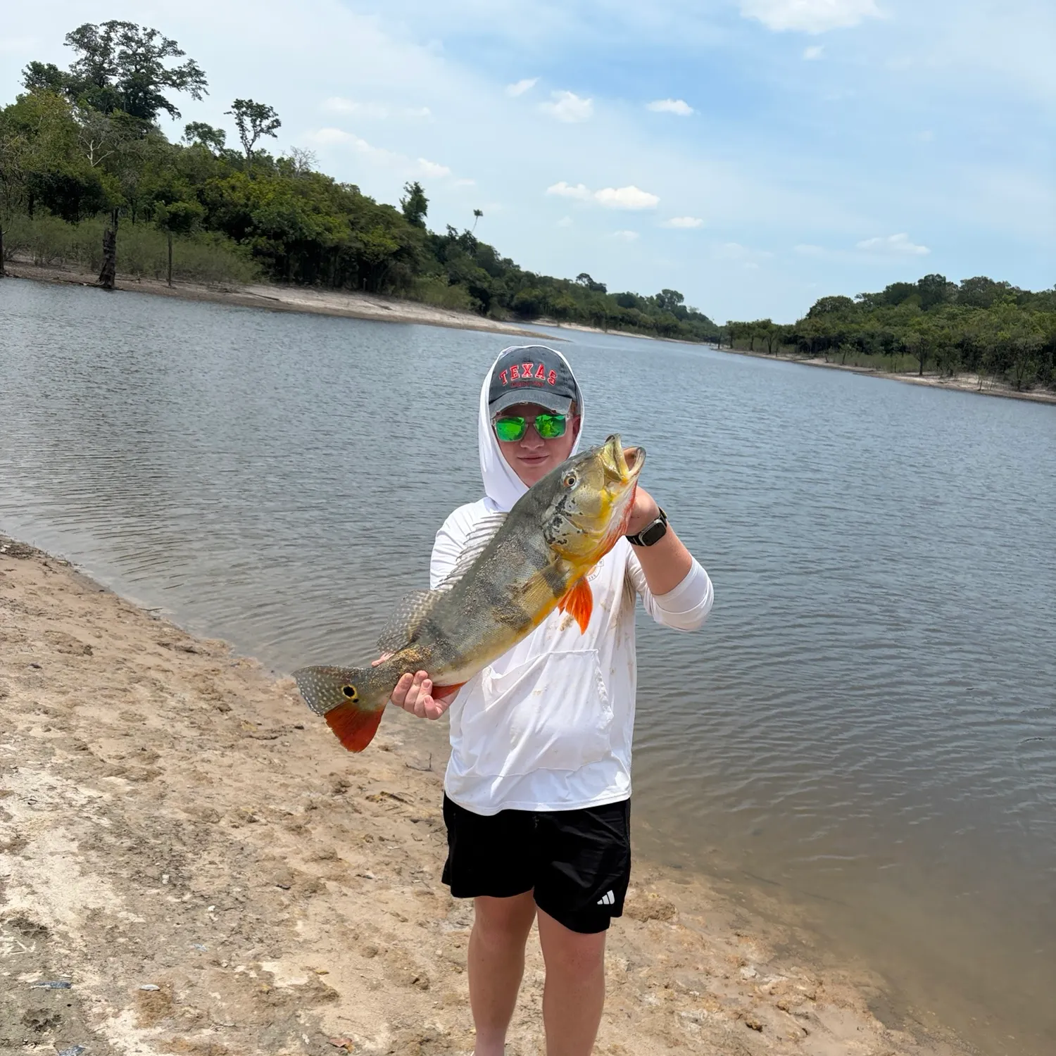 Speckled peacock bass caught on Fishbrain