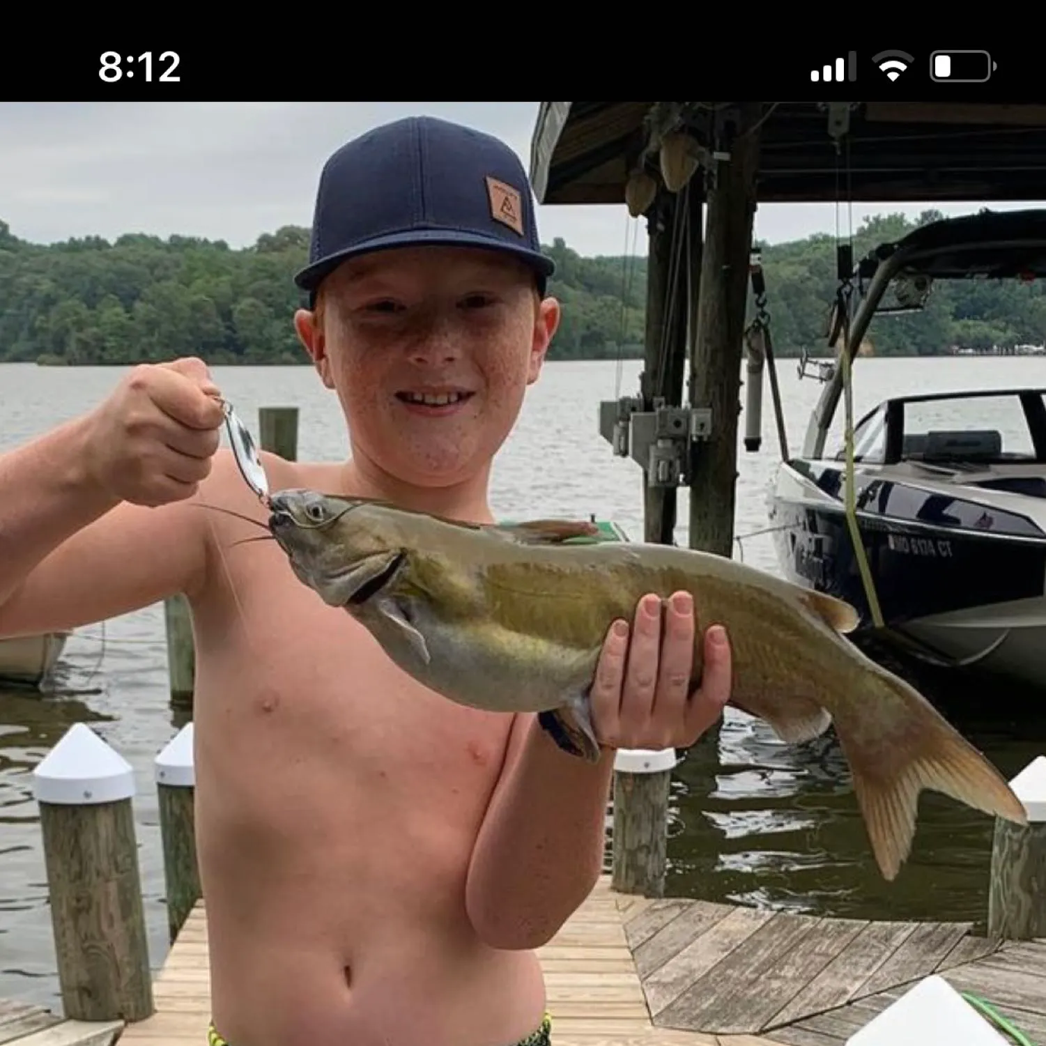 recently logged catches