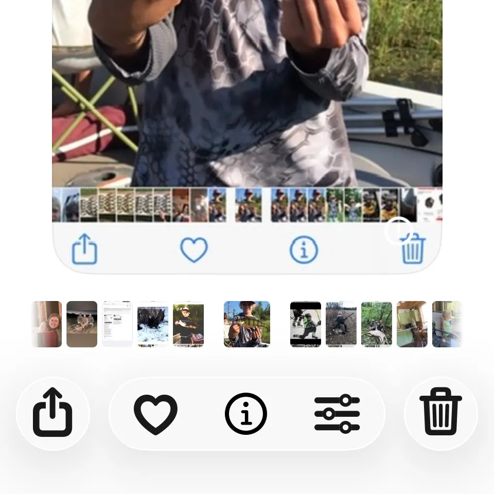 recently logged catches
