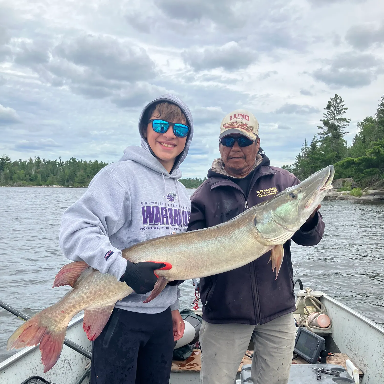Muskie caught on Fishbrain