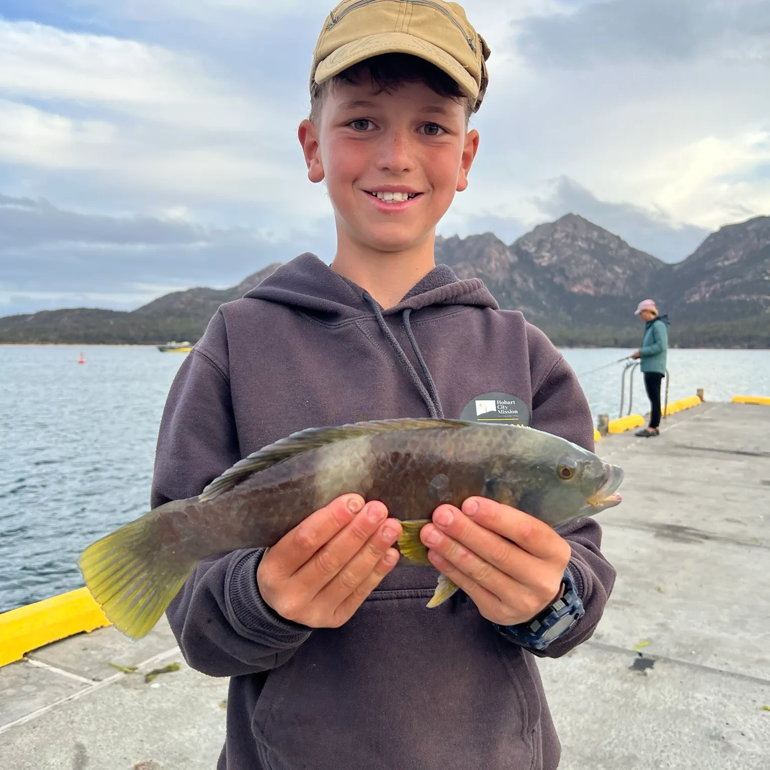 The most recent Blue-throated wrasse catches on Fishbrain
