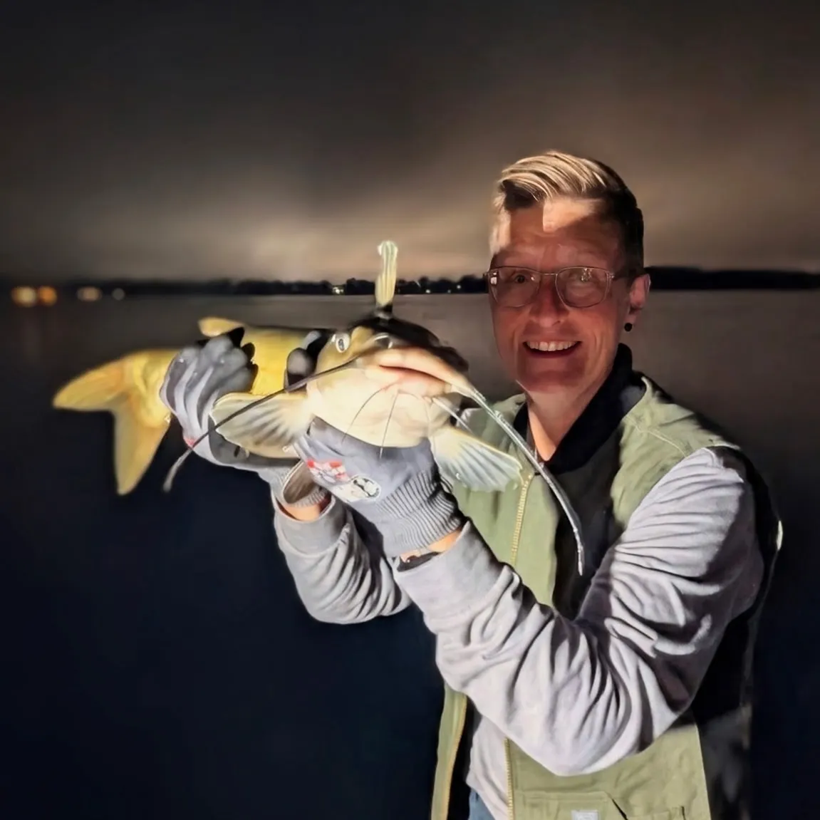 Channel catfish caught on Fishbrain