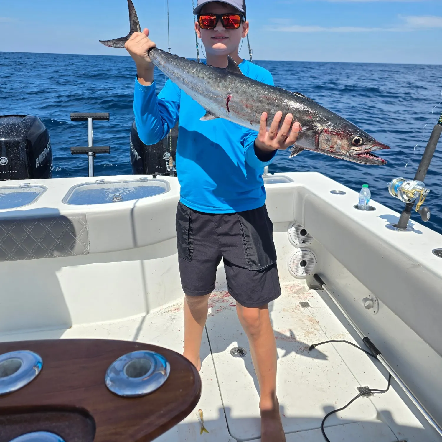 King mackerel caught on Fishbrain