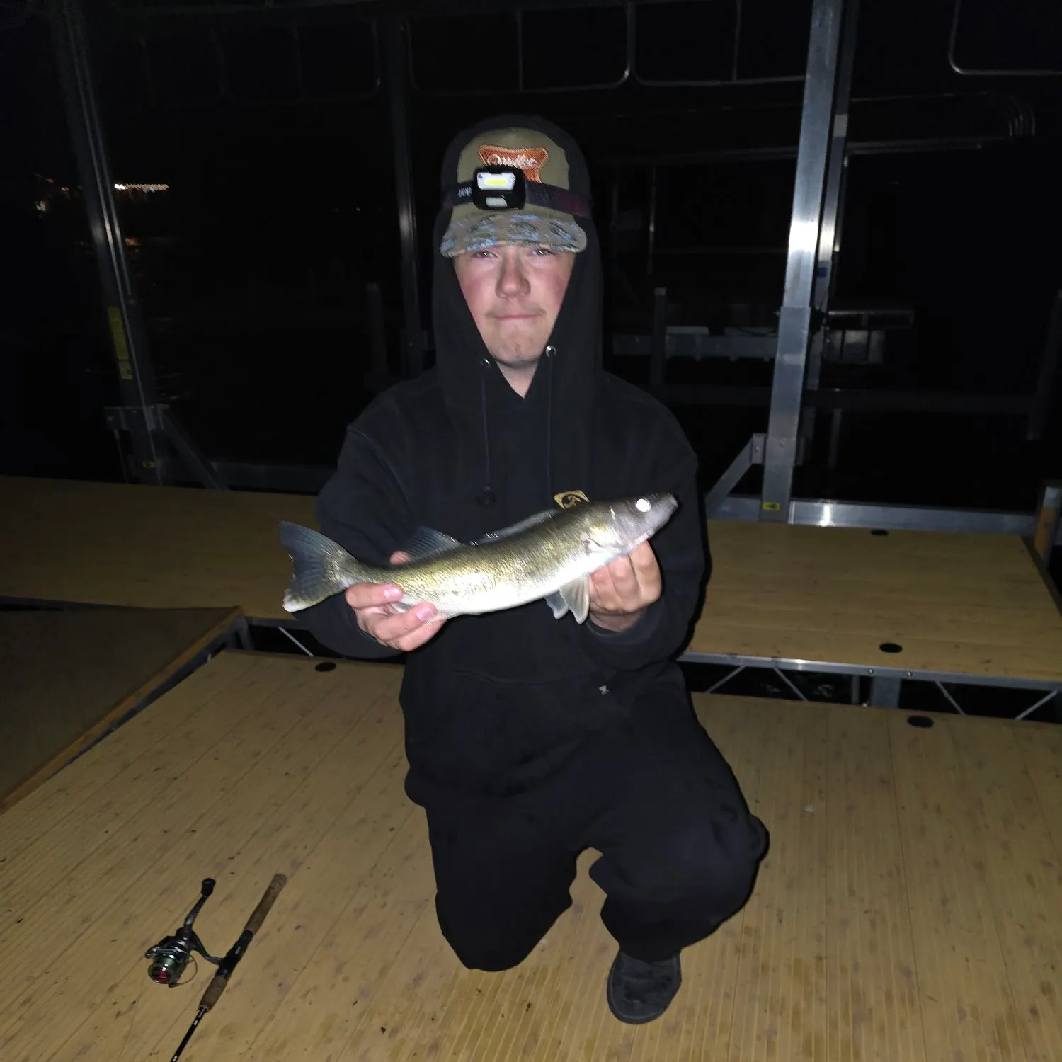 Walleye caught on Fishbrain