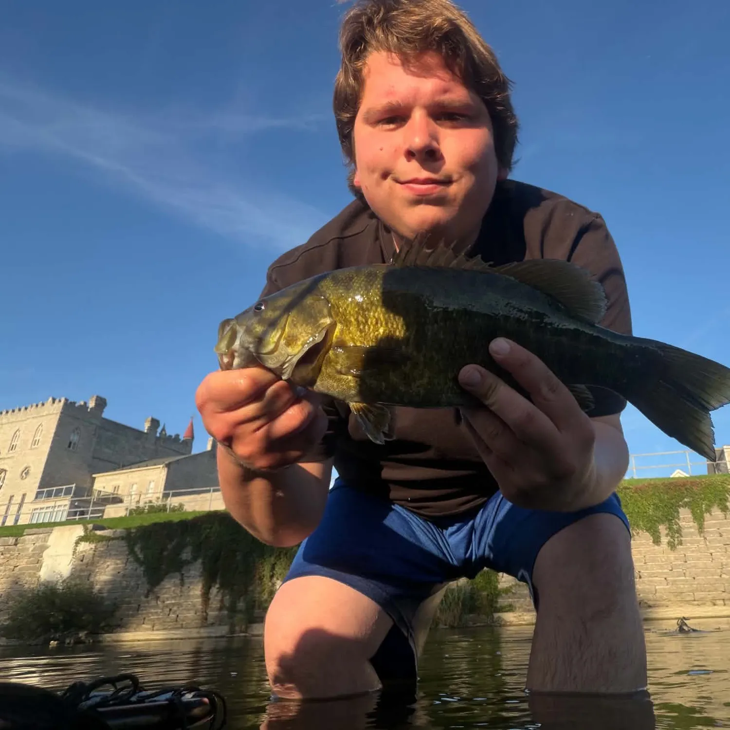 Smallmouth bass caught on Fishbrain