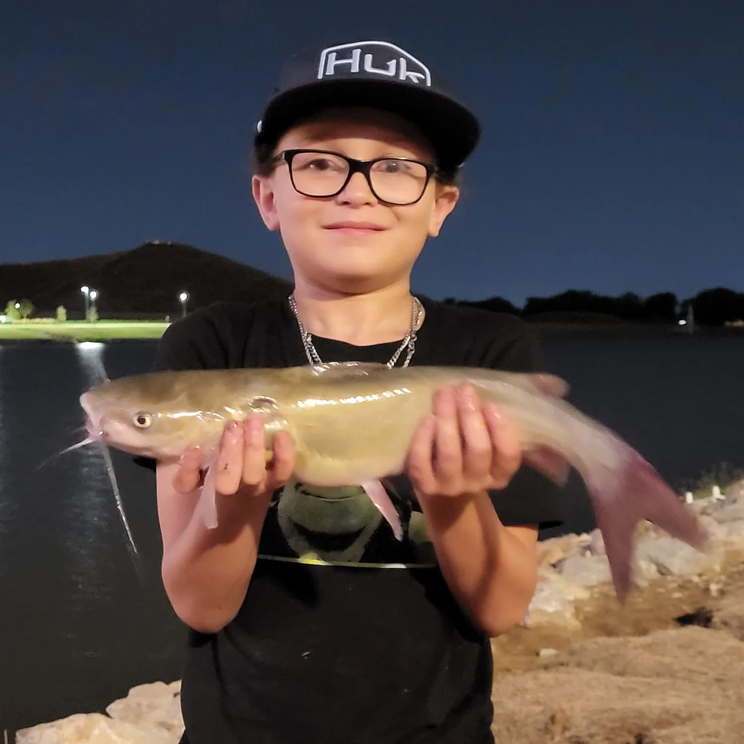 Channel catfish caught on Fishbrain