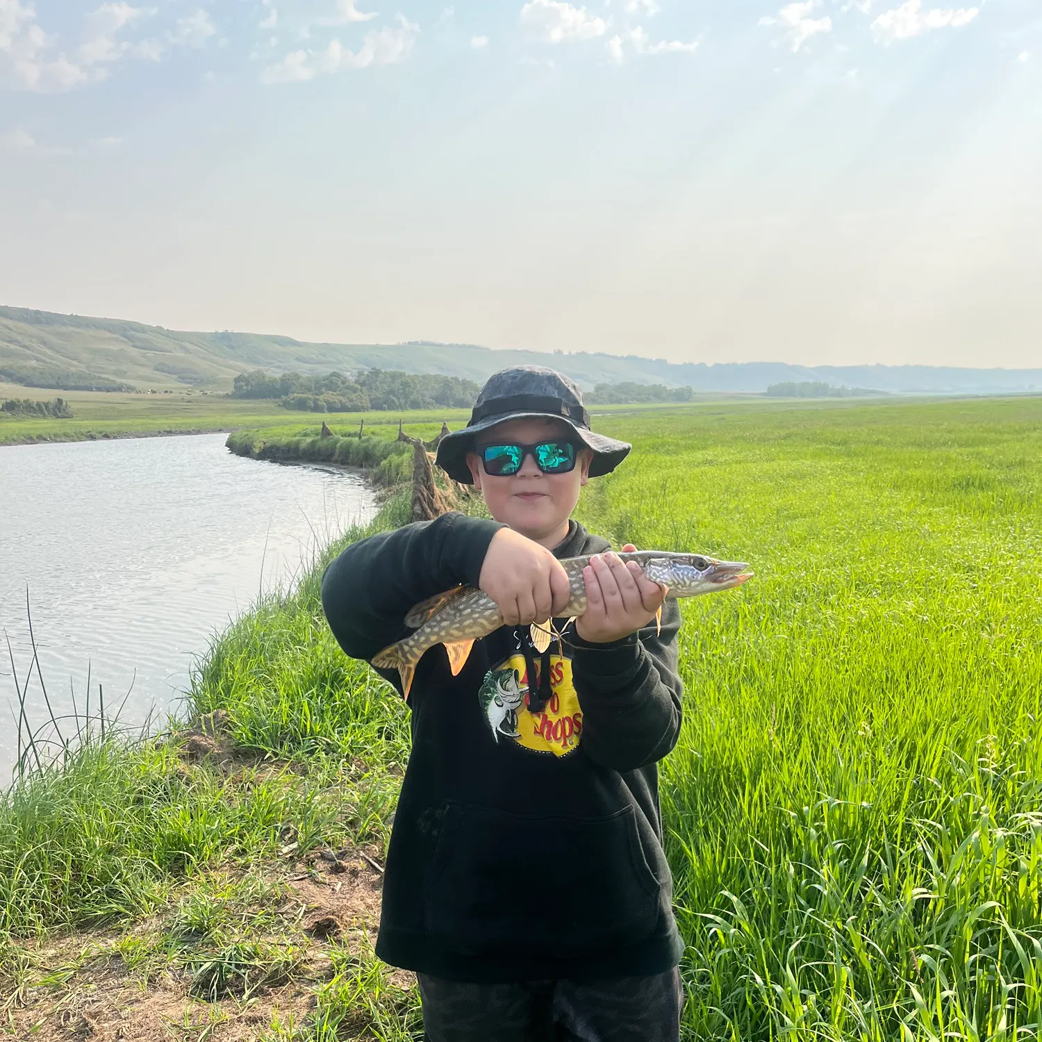 Northern pike caught on Fishbrain