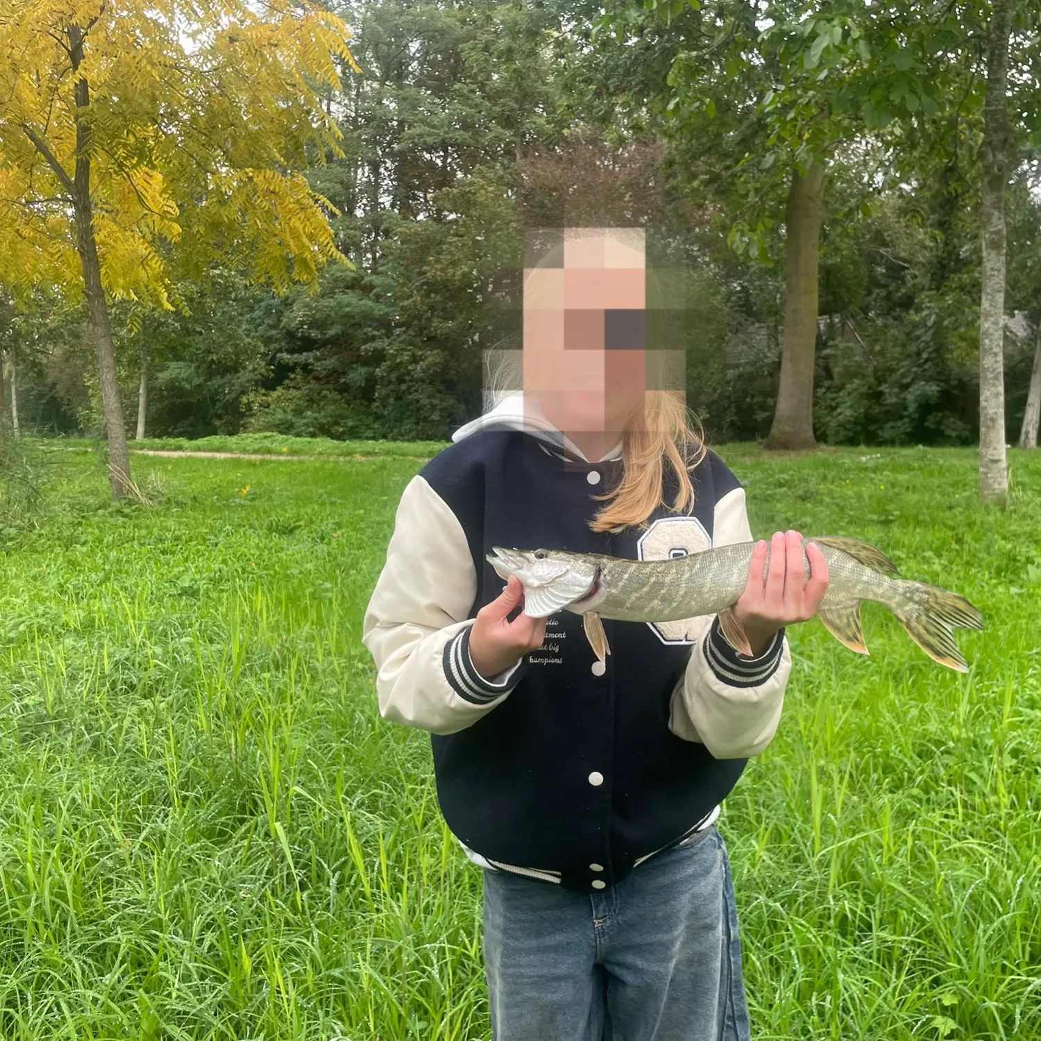 Northern pike caught on Fishbrain