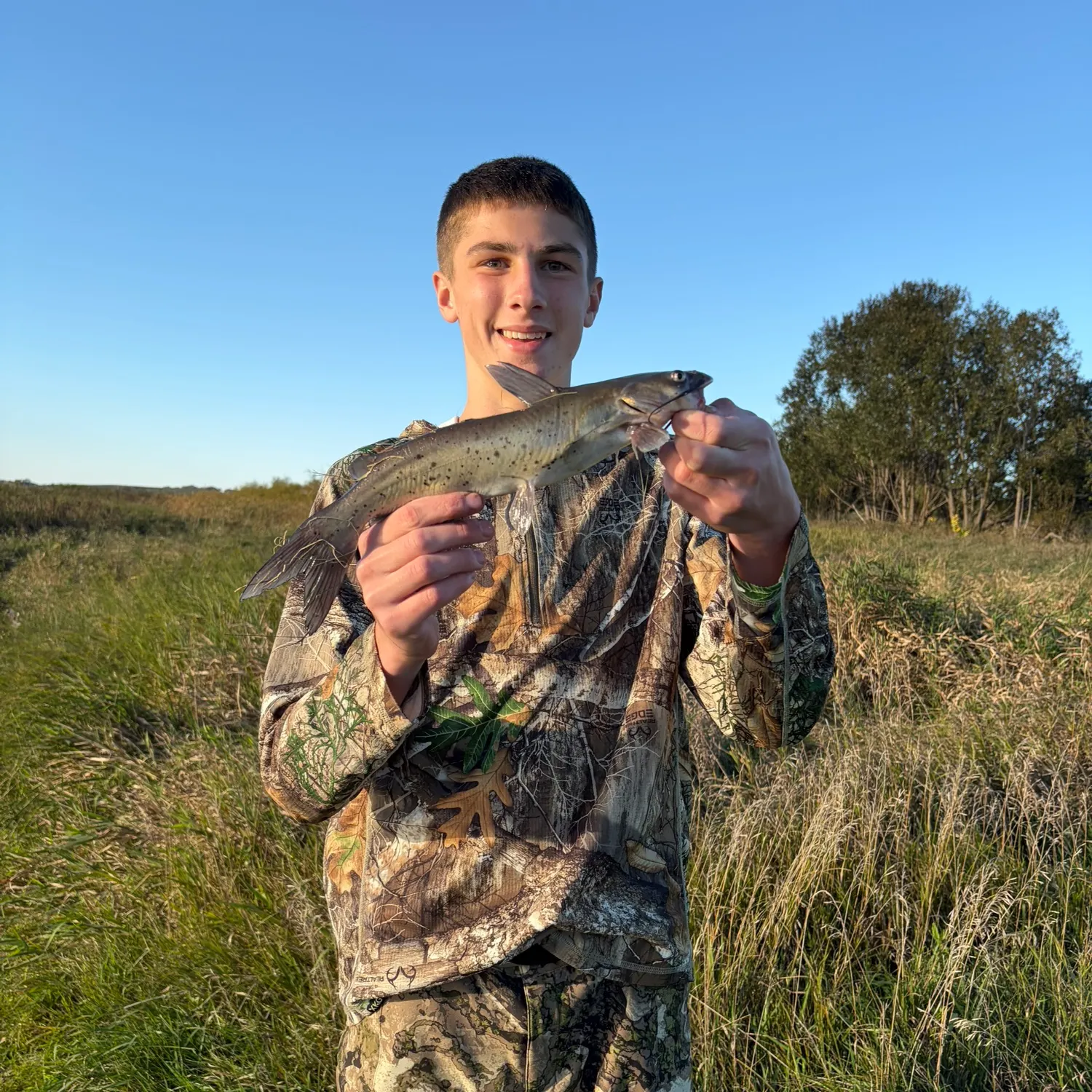 Channel catfish caught on Fishbrain