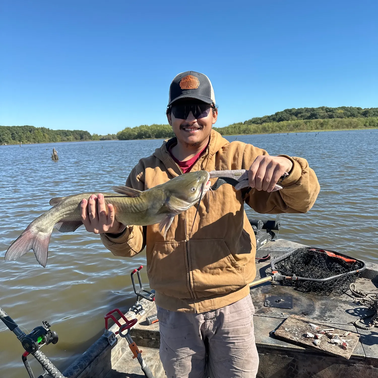 Channel catfish caught on Fishbrain